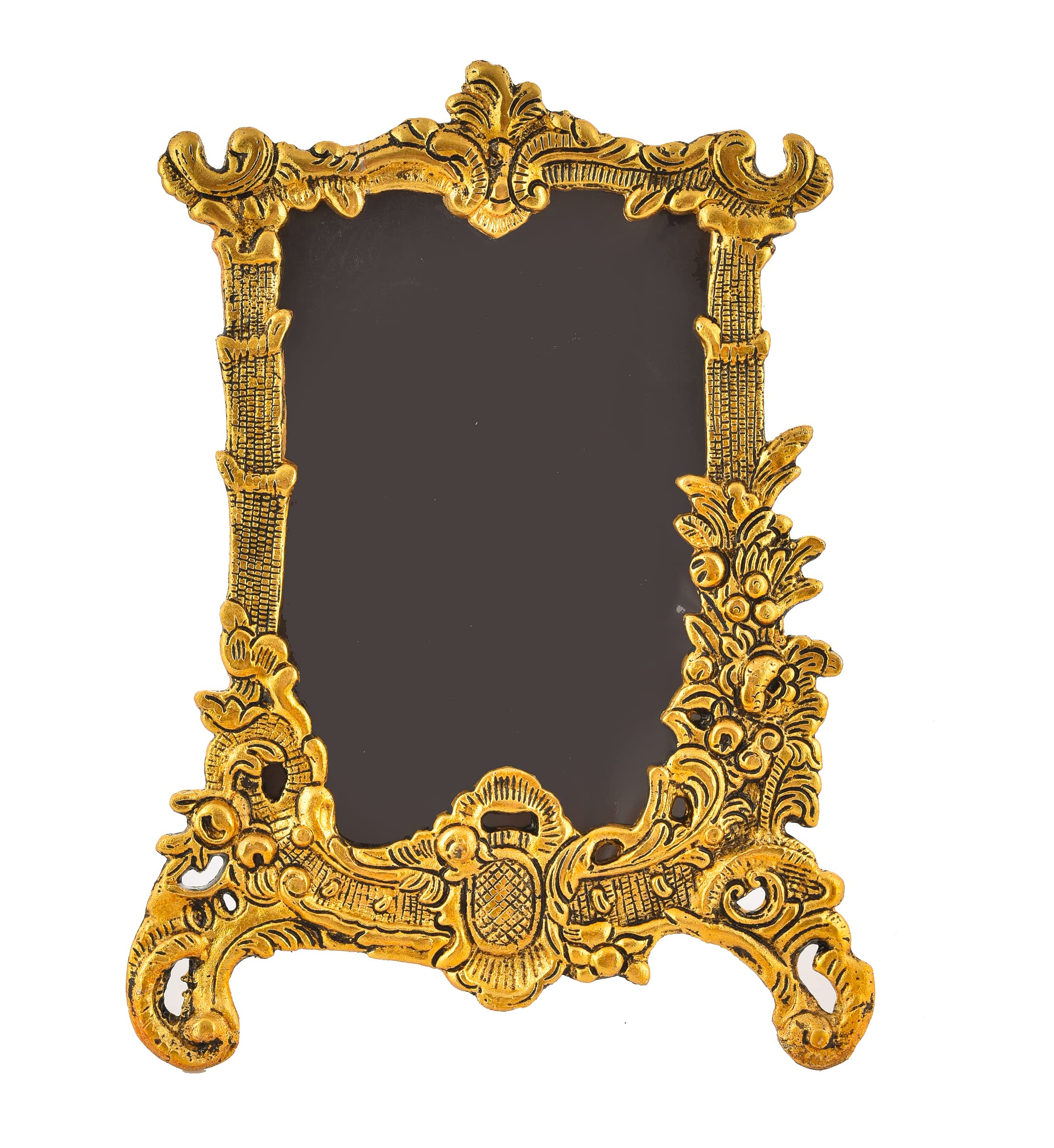 HOUZZPLUSVictorian Style Handicraft Table/Desk Decor Metal Photo Frame