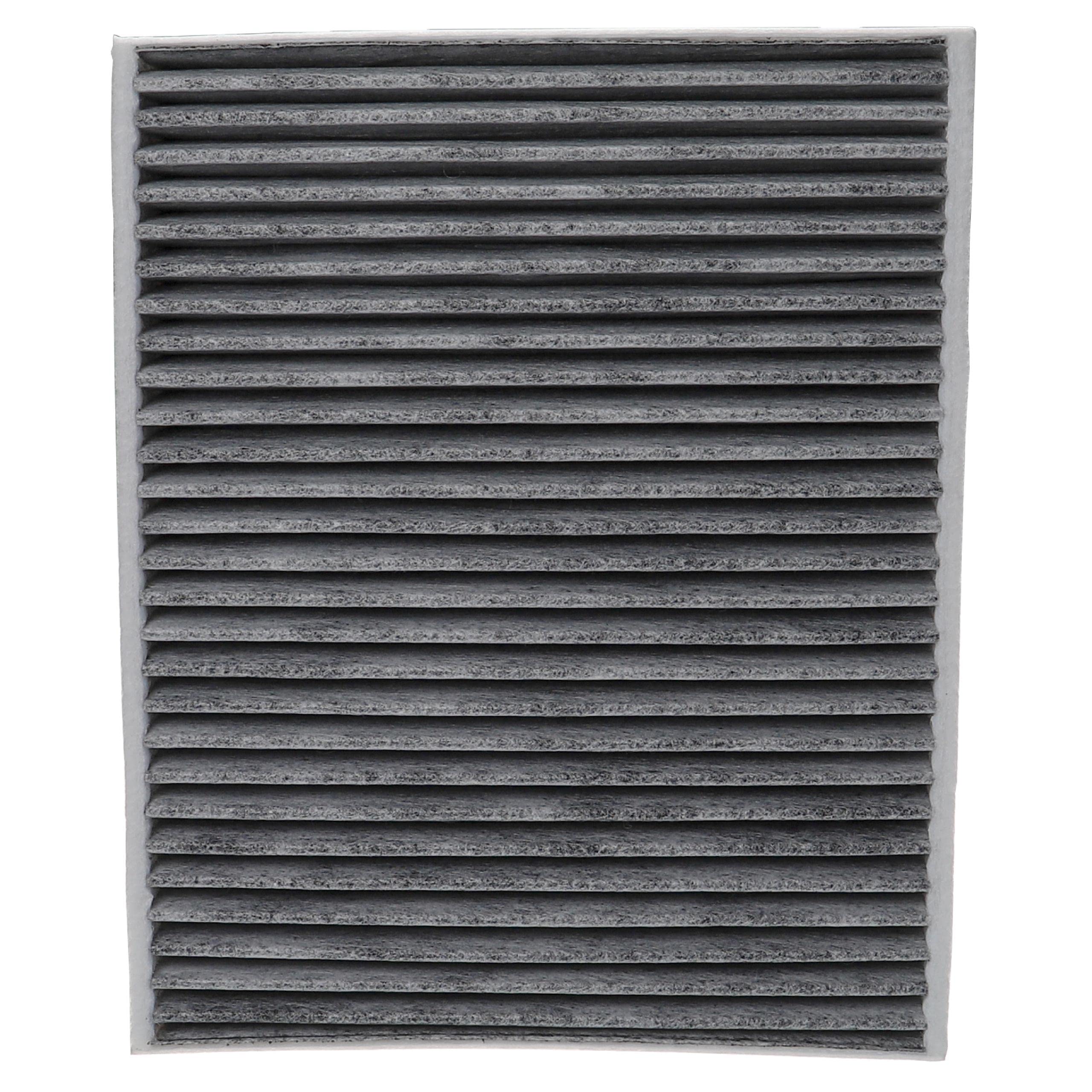 vhbw Cabin Air Filter Replacement for Clean Filters NC2387CA for Car - Activated Carbon