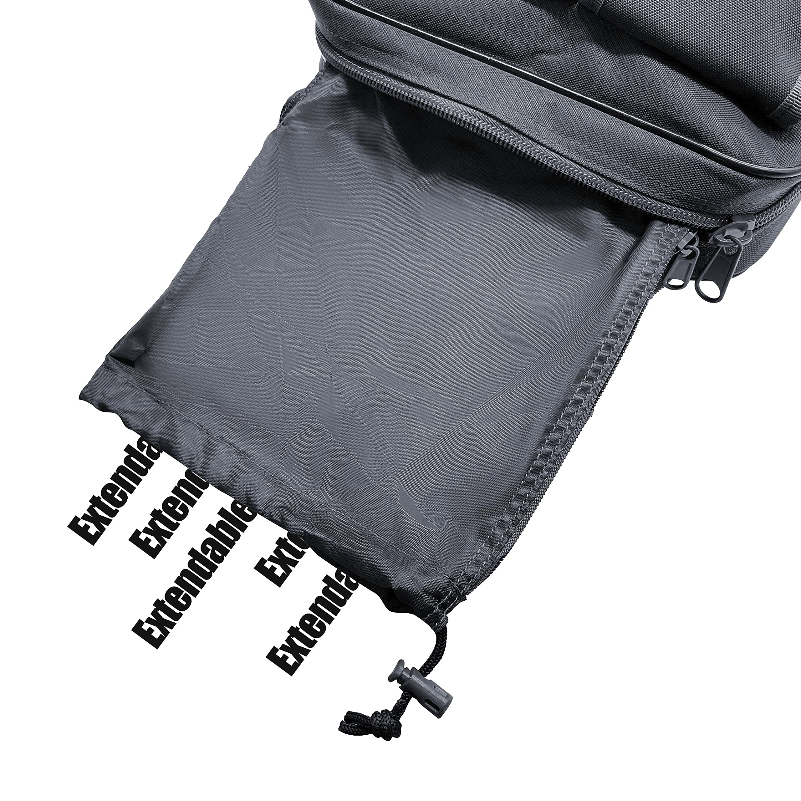 Alephnull Fodero Fucile da Caccia Custodia Fucile 120/100 / 85 cm Borsa per armi lunghe Custodia tattica Armi lunghe Zaino per fucile Custodia morbida per fucile