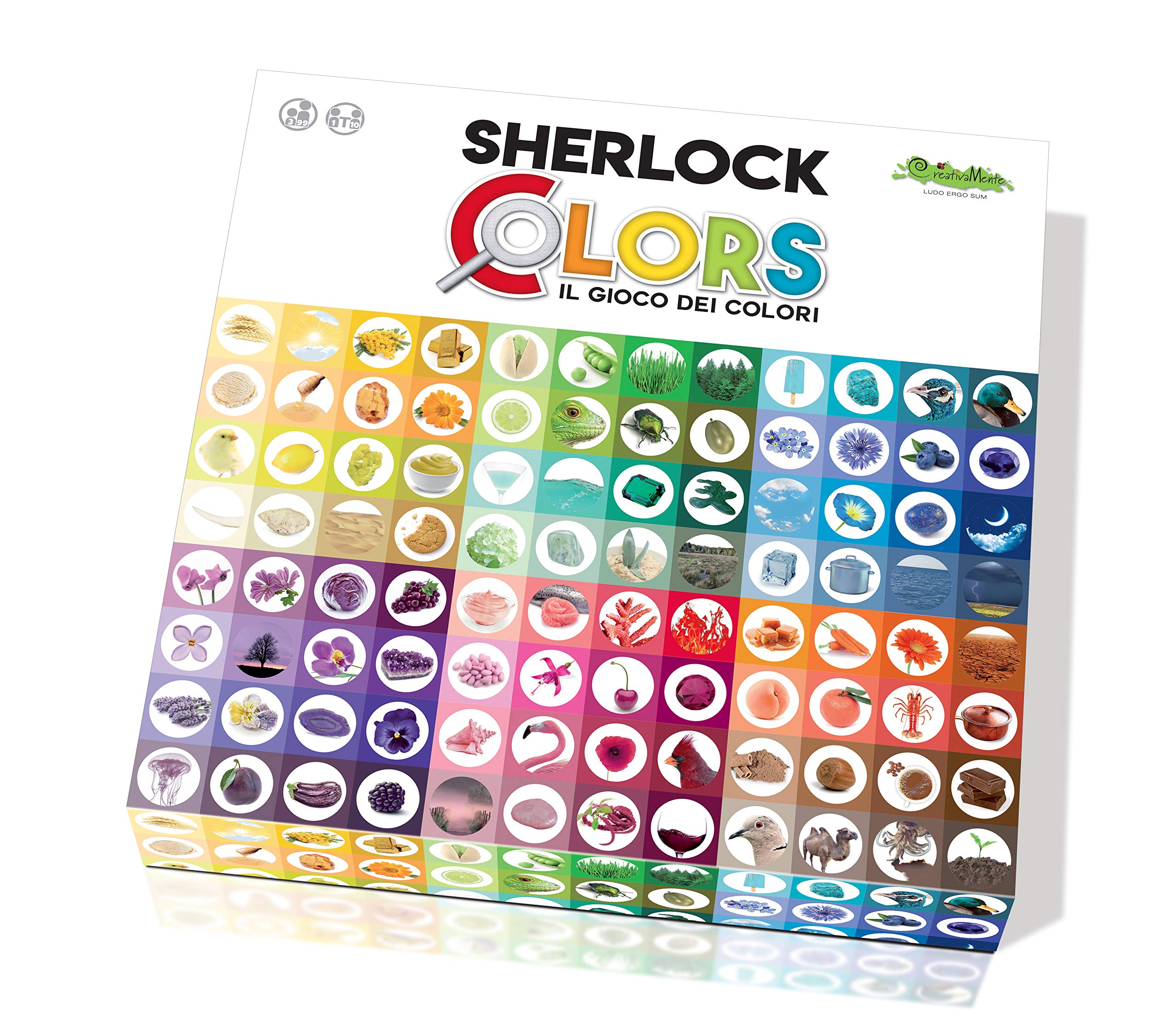 CreativaMente Sherlock Colors – Gioco Da Tavolo Sui Colori, 6 Giochi Educativi, Per Bambini E Adulti - 4