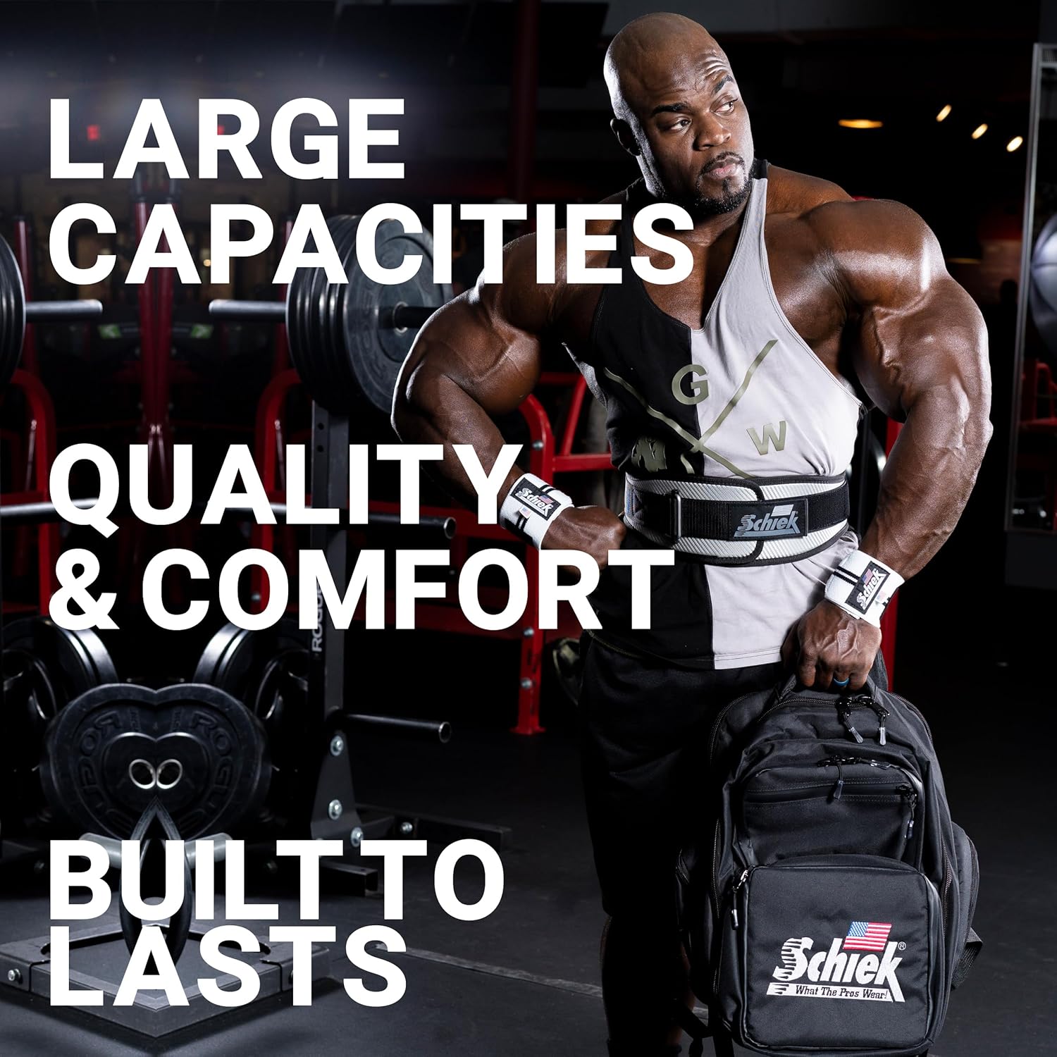 Schiek Sports Model 700mp Meal Backpack - Insulated Lunch Backpack with Removable Meal Compartment