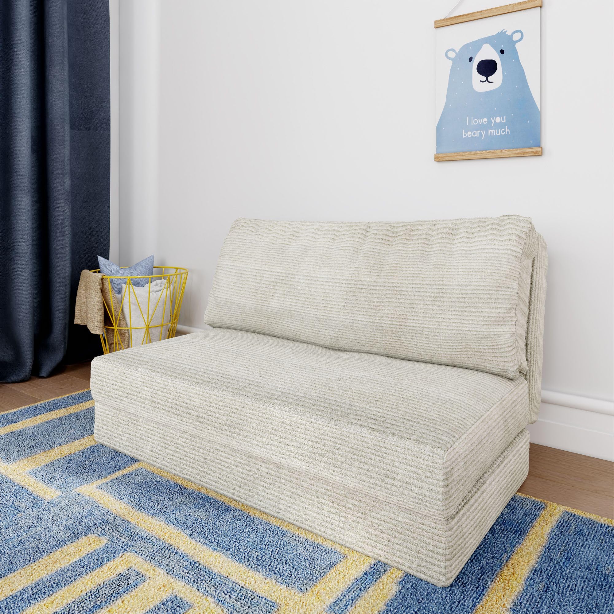 Amazon.com: Max & Lily Fold 'n Fun Convertible Folding Sofa Bed