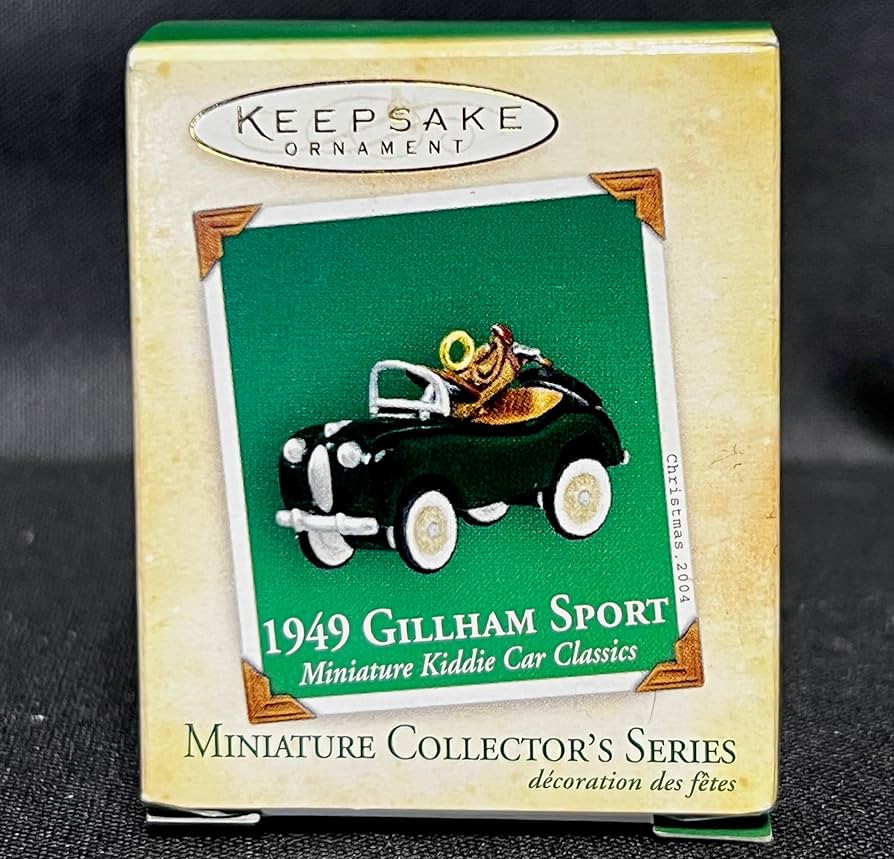 Amazon.com: Hallmark 1949 Gillham Sport Mini Kiddie Car Classics