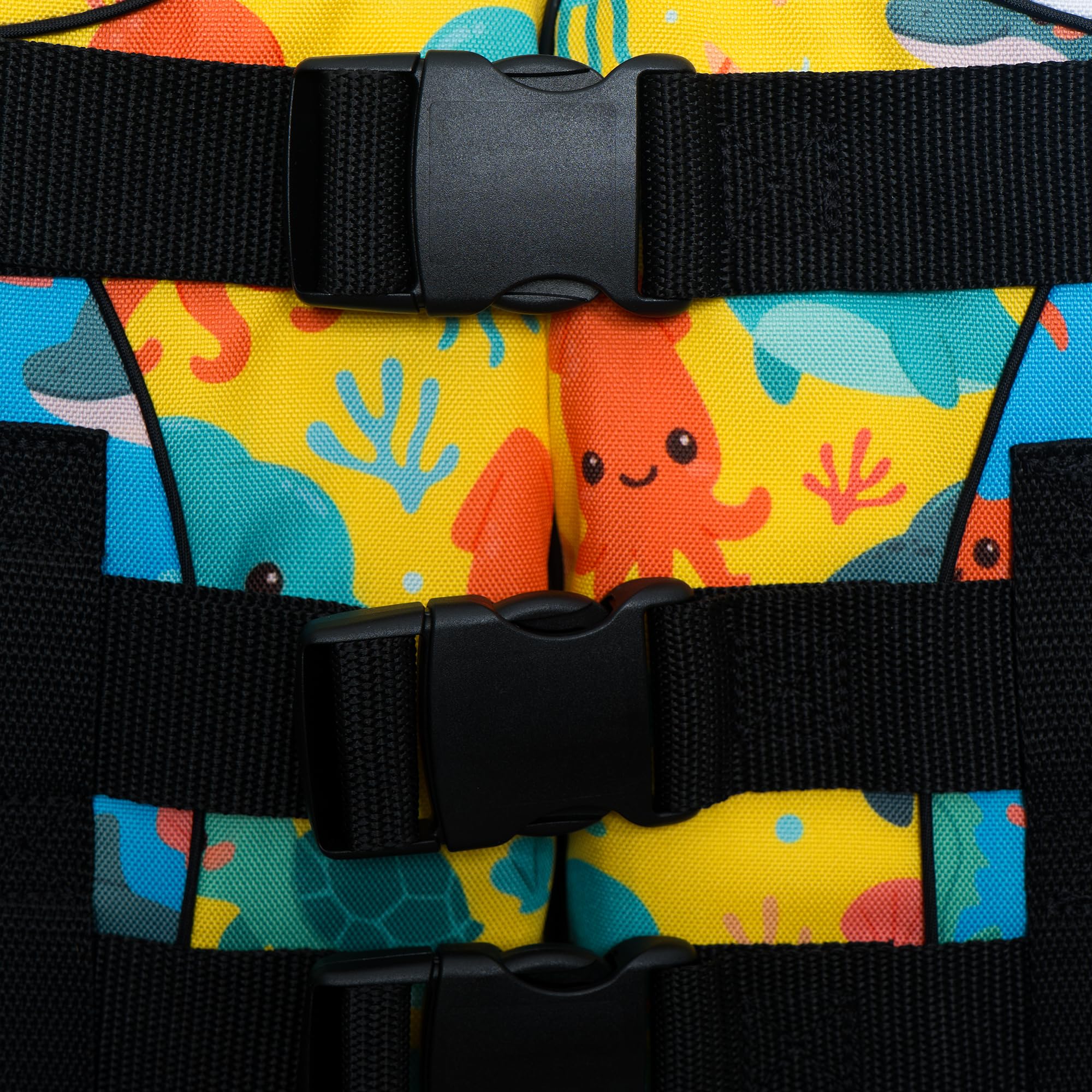Giubbotto Salvagente Bambino 50N Omologato – Gilet Salvagente Bambini per Spiaggia, Piscina e Kayak – Nylon Resistente + PVC – 3 Cinghie Regolabili