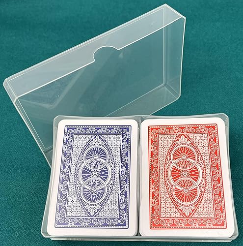 Miniatura 2 de Paquete del torneo Texas Holdem 6 juegos de cartas DA VINCI Ruote, italianas 100% de plástico, 2 barajas por juego (12 mazos en total) en índice de