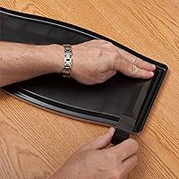 Vista 4 de Gorilla Cinta de montaje de doble cara extra larga, 1 x 120 pulgadas, negro, (paquete de 2) y cuadrados de cinta de doble cara resistentes