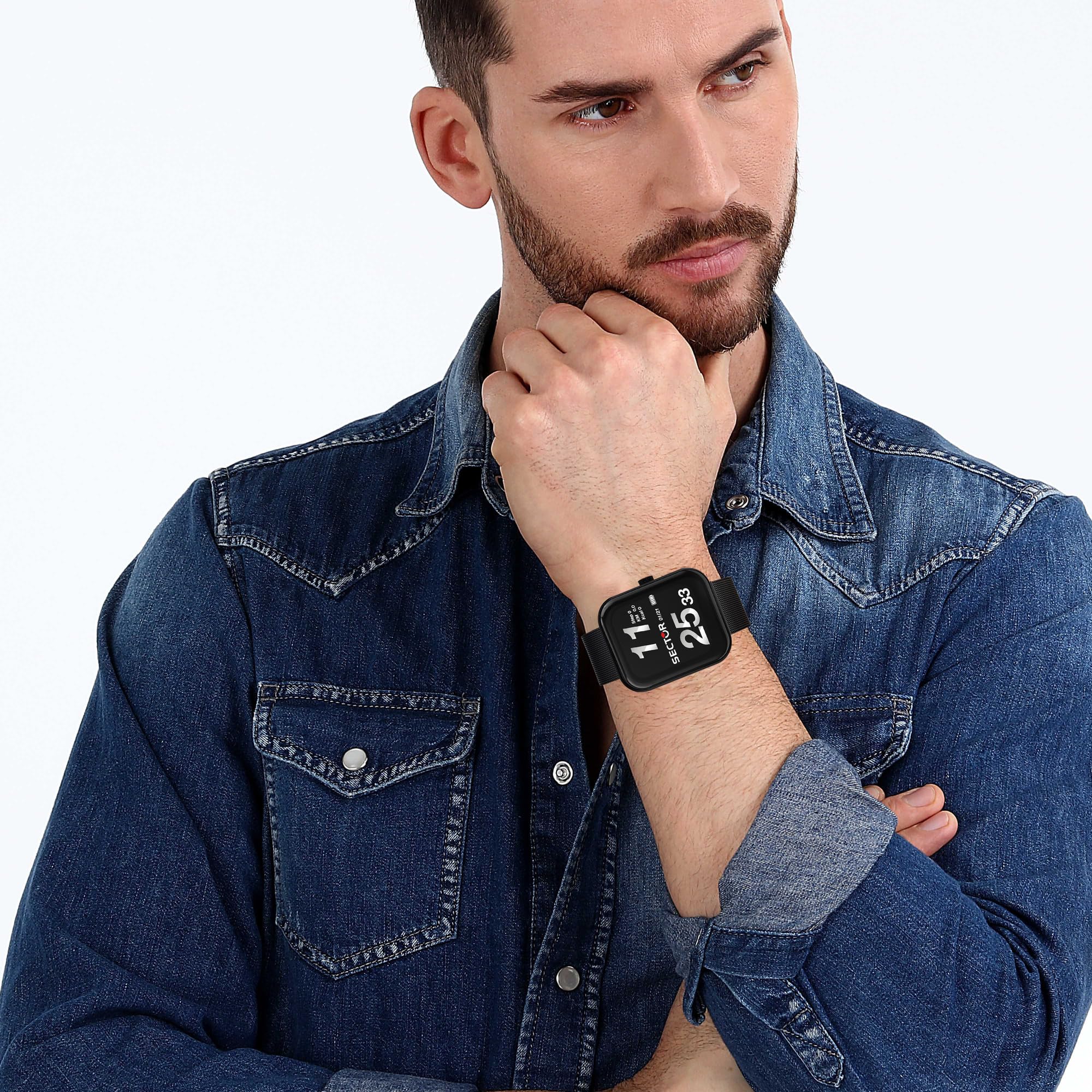 Sector No Limits Smartwatch Uomo, Digitale, Cassa 49 mm, Collezione S03 WR 5ATM - R3251295002