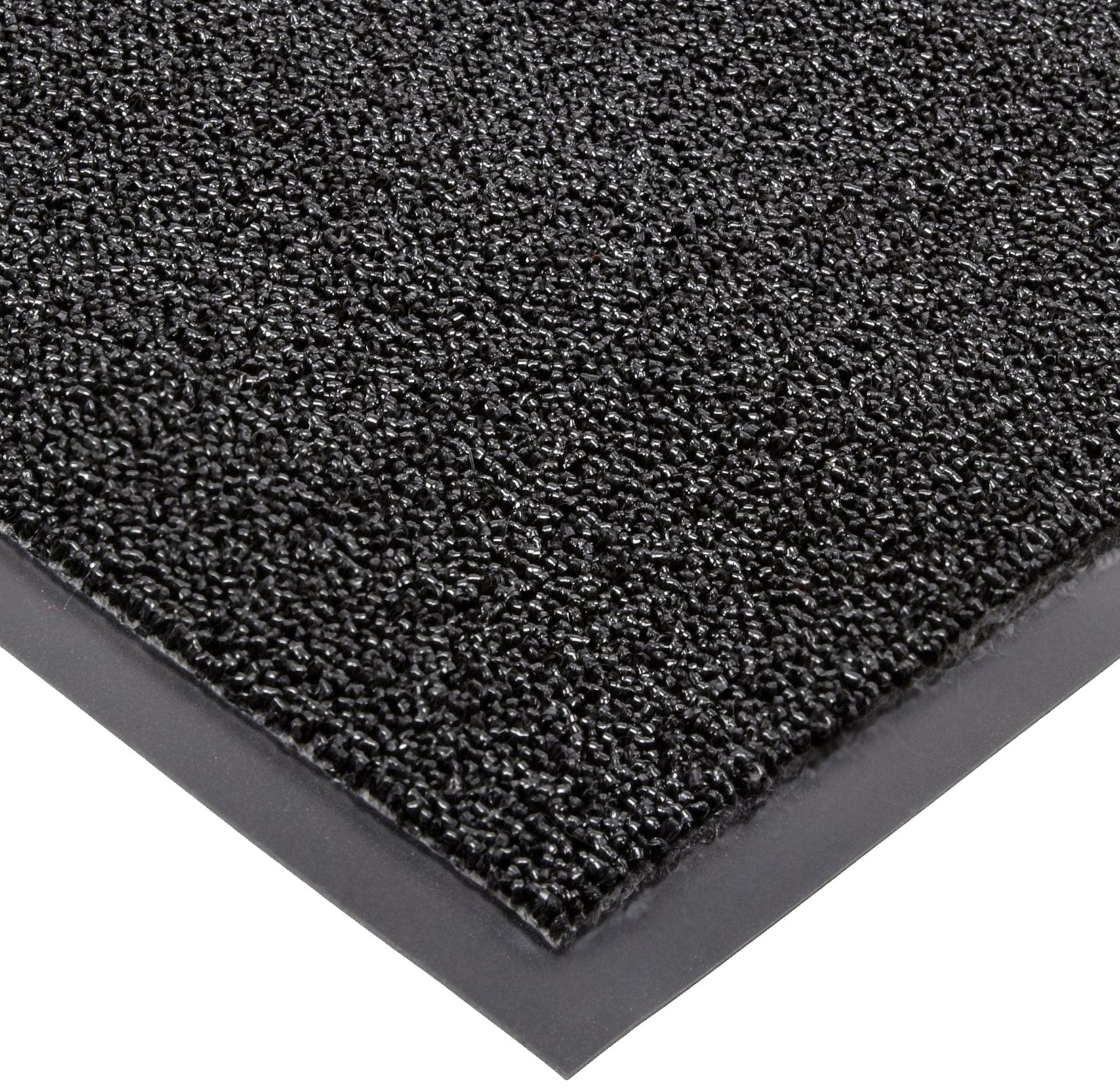 Notrax146 Encore™ Vinyl Backed Entrance Mat, for Home or Office, 3' X 6' Black