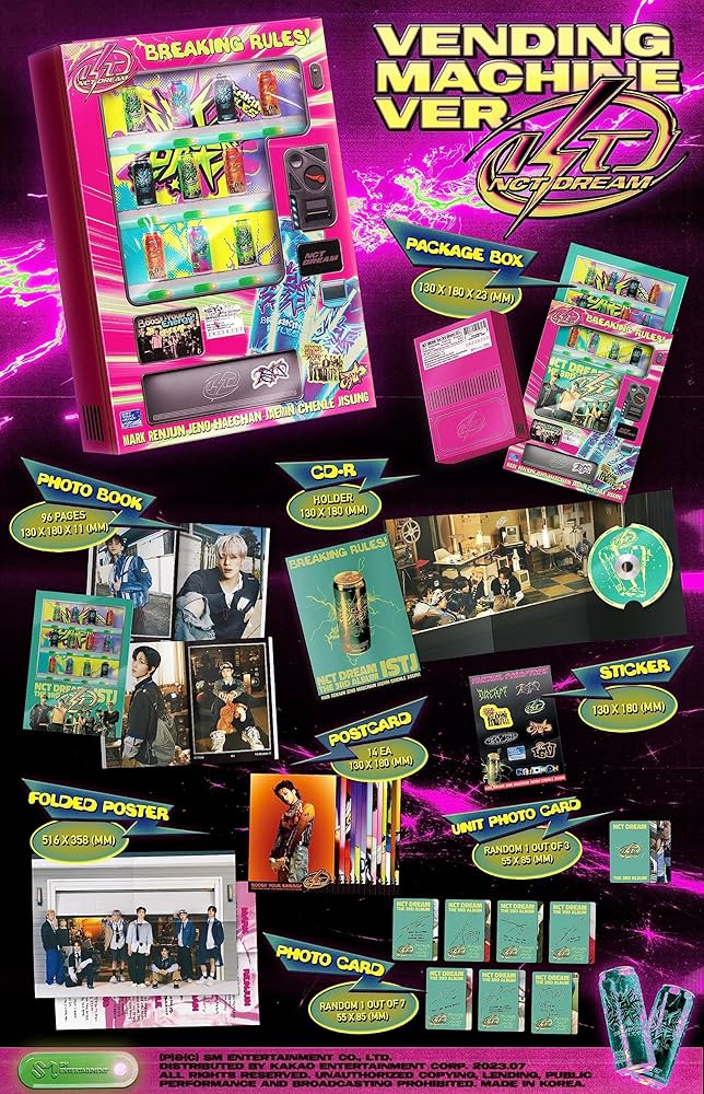 Amazon.co.jp: NCT DREAM [ISTJ] (Vending Machine Ver.)(韓国盤