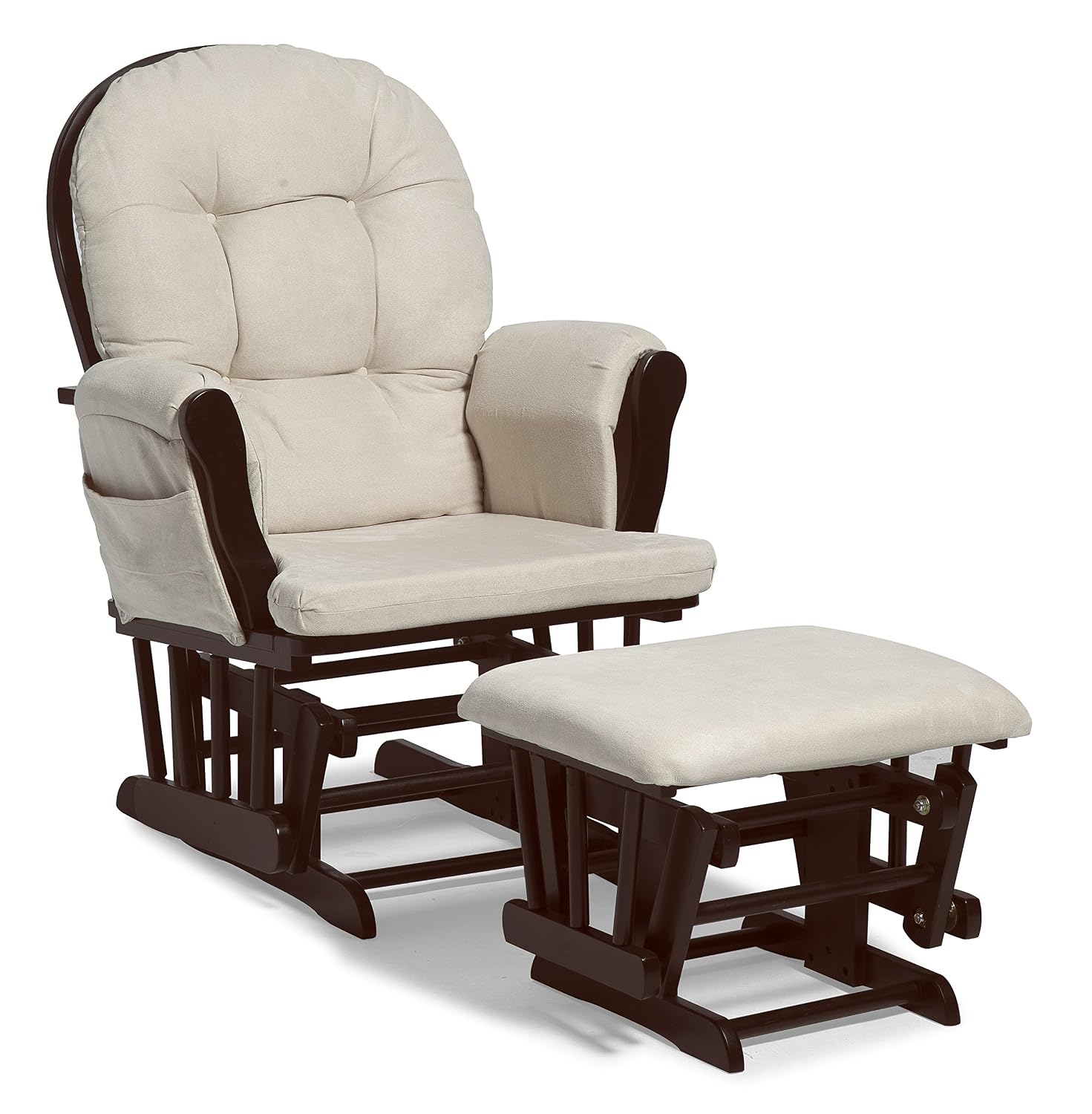 Storkcraft Hoop Glider and Ottoman