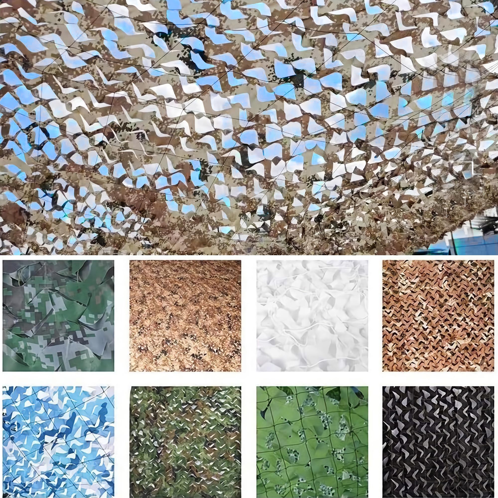 Verdicktes 210D Tarnnetz Sonnensegel Camouflage Netz Sonnenschutznetze Partydekoration