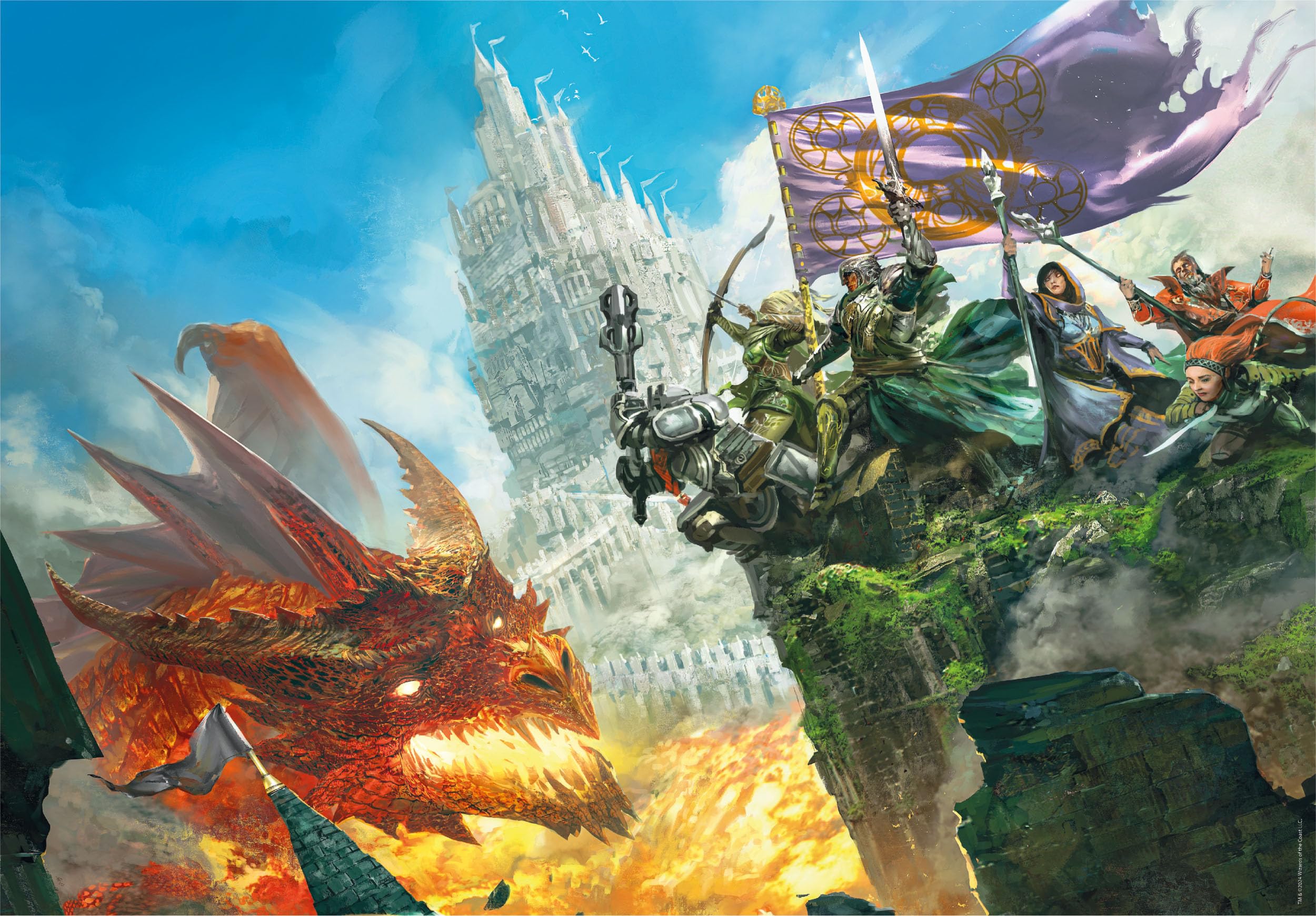 Clementoni Jigsaw Puzzle Cube Dungeons & Dragons 500 Pieces, Gaming Collection Puzzle For Adults 14-99 Years - Image 2