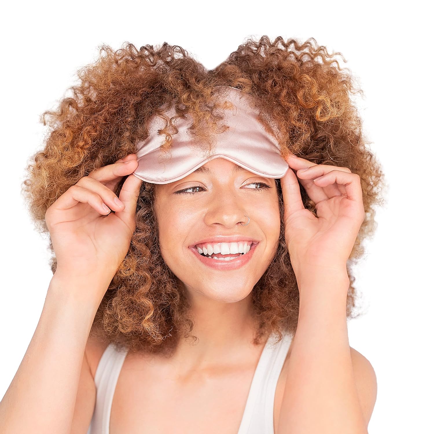 Kitsch Satin Sleep Eye Mask, Cooling Eye Mask for Sleeping, Eye Sleep Mask for Women, Gentle Sleep Mask for Lash Extensions & Brows, Softer Than Silk Sleep Mask, Premium Blindfold, Eye Sleeping Mask : Beauty & Personal Care