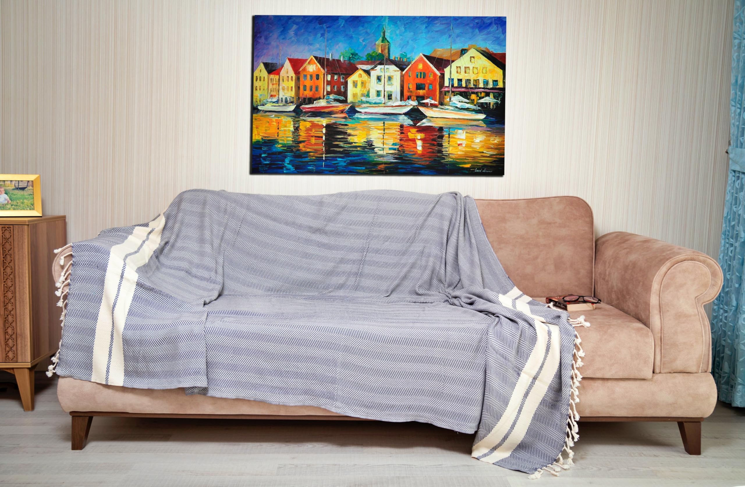Bedsure 100% Cotton Large Throw Blanket for Couch 50x70 inches - Breathable and Lightweight, Soft Cozy Herringbone Woven Blanket for Summer Spring, Burnt Orange Bedsure 100% Cotton Large Throw Blanket for Couch 50x70 inches - Breathable and Lightweight, Soft Cozy Herringbone Woven Blanket for Summer Spring, Burnt Orange