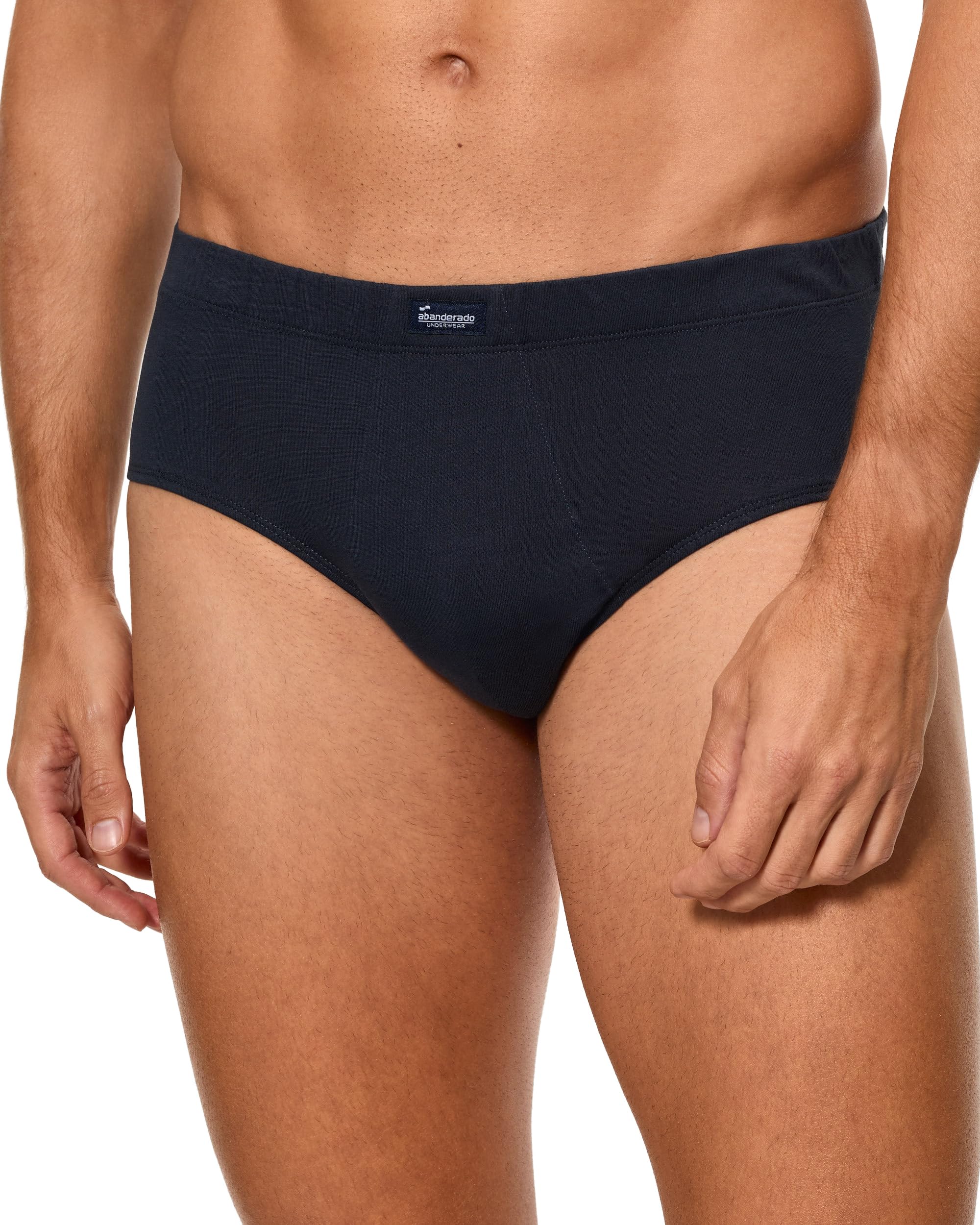 Abanderado Pack 4 Slips semicortos Cerrados Línea Original de Algodón 100% Hombre x4