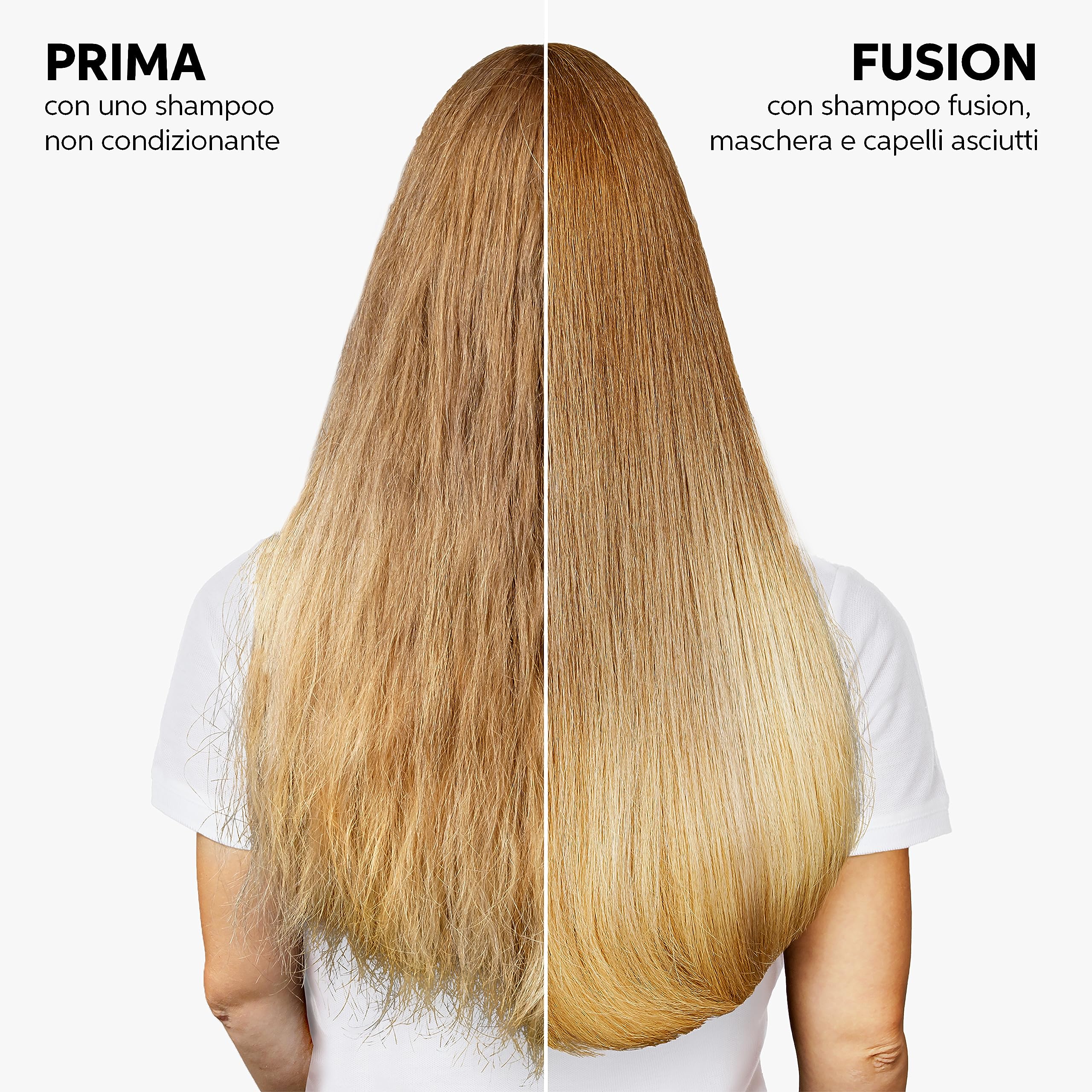 Wella Professionals Fusion Balsamo capelli ristrutturante - Innovazione Wella per capelli wow - Balsamo capelli con aloe vera e vitamina E 1l