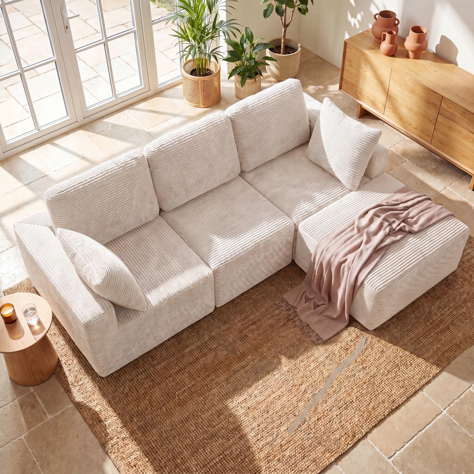 Homall L-Shaped Sectional Couch