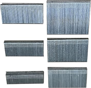 Steel Force TMX200 16 Gauge Straight Finish Nails Mixed 1", 1-1/4",1-1/2",1-3/4",2",2-1/2" Length, 200-Count each size, 1,200-Pack