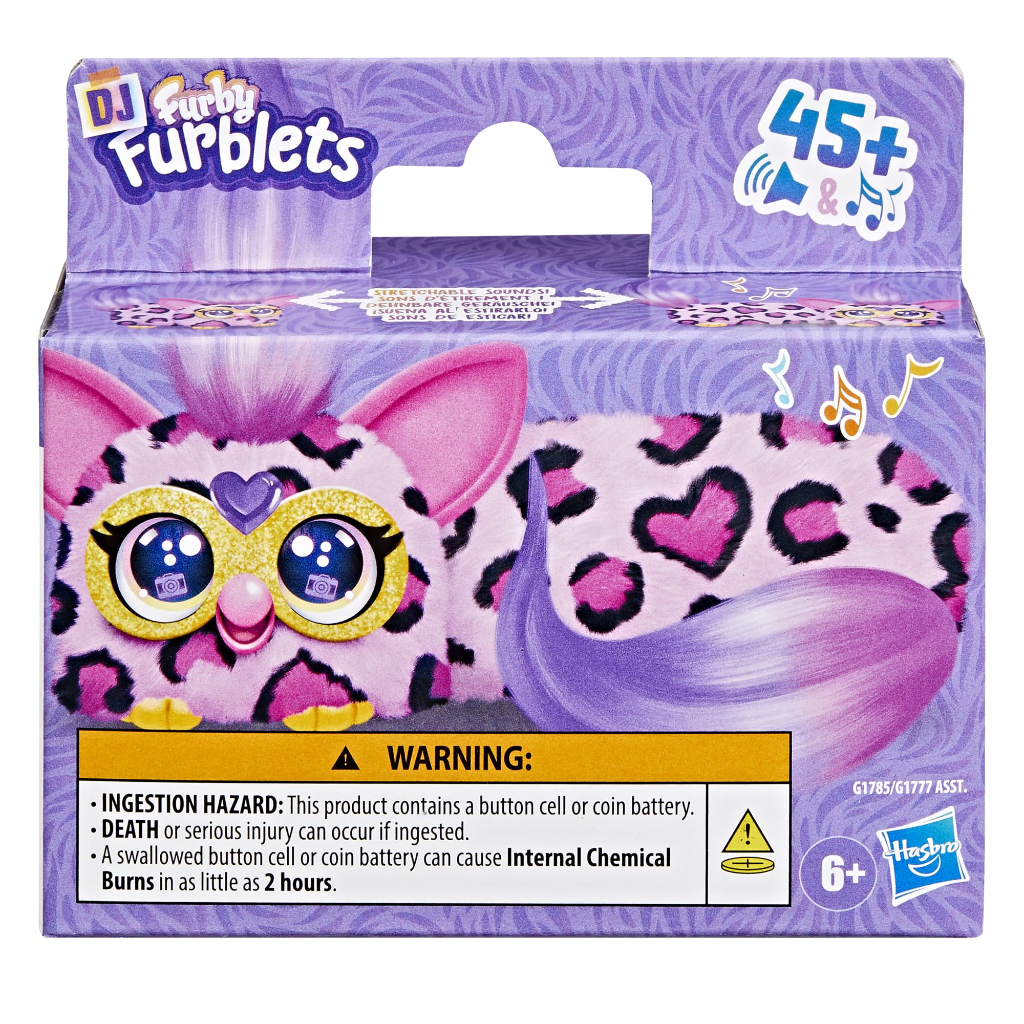 Furby DJ Furblet Kitt-Ee-Luv Interactive Plush Toy with Stretchy Body, Music & Silly Sound Effects - Image 2