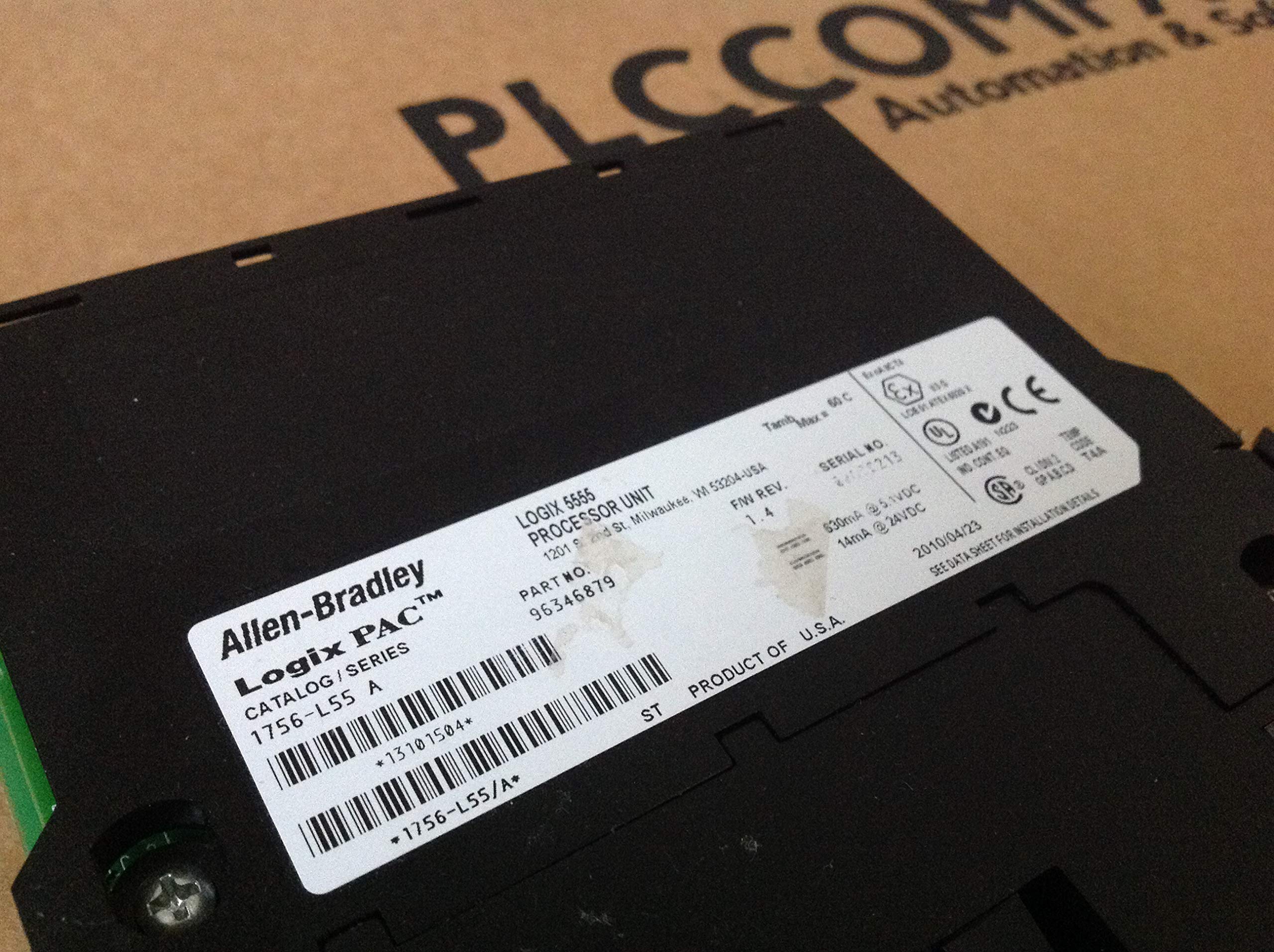 Allen-Bradley 1756-L55 Logix555 Processor: Amazon.com: Industrial