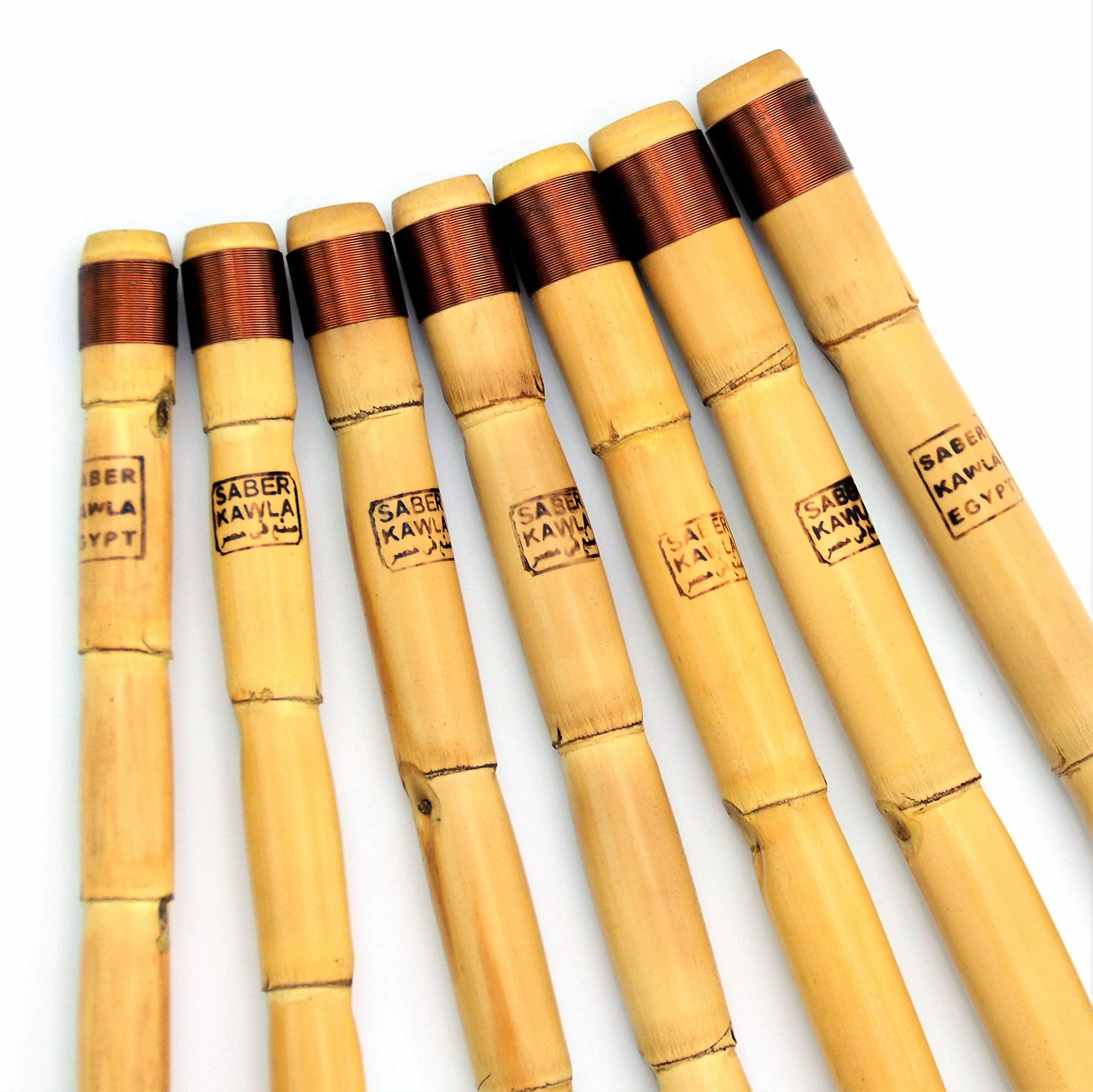 KAWALA Lot de 7 flûtes à vent en bois 440 Hz
