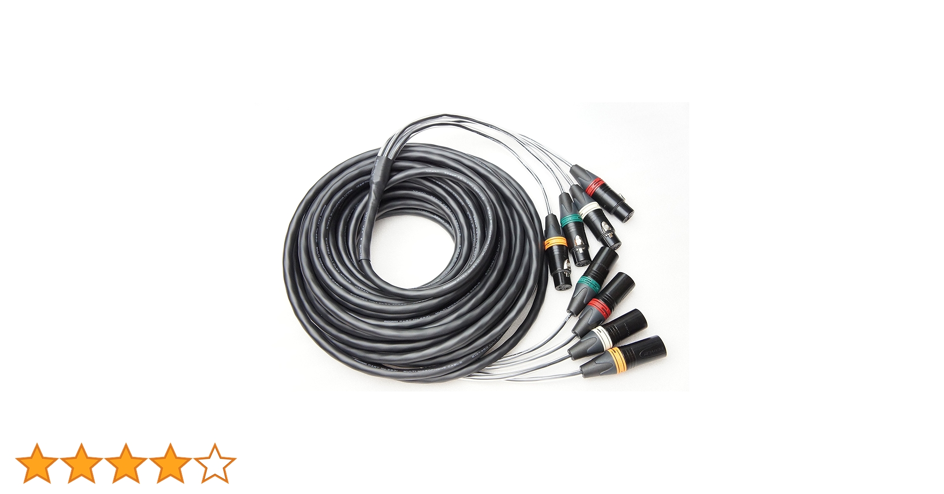 Amazon | Mogami モガミ 2931 Snake 4chマルチマイクケーブル