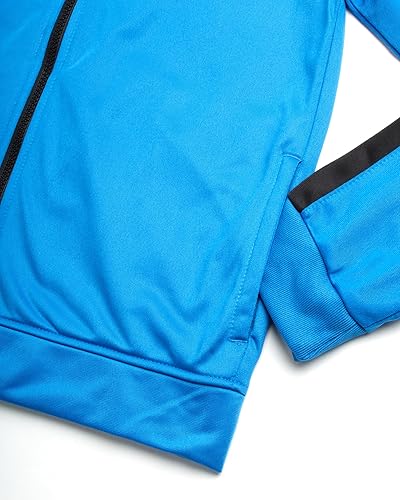 Miniatura 5 de Fila Conjunto deportivo deportivo para niños, sudadera de tricot de 3 piezas, pantalones deportivos, camisa, ropa deportiva para niños (8-12)