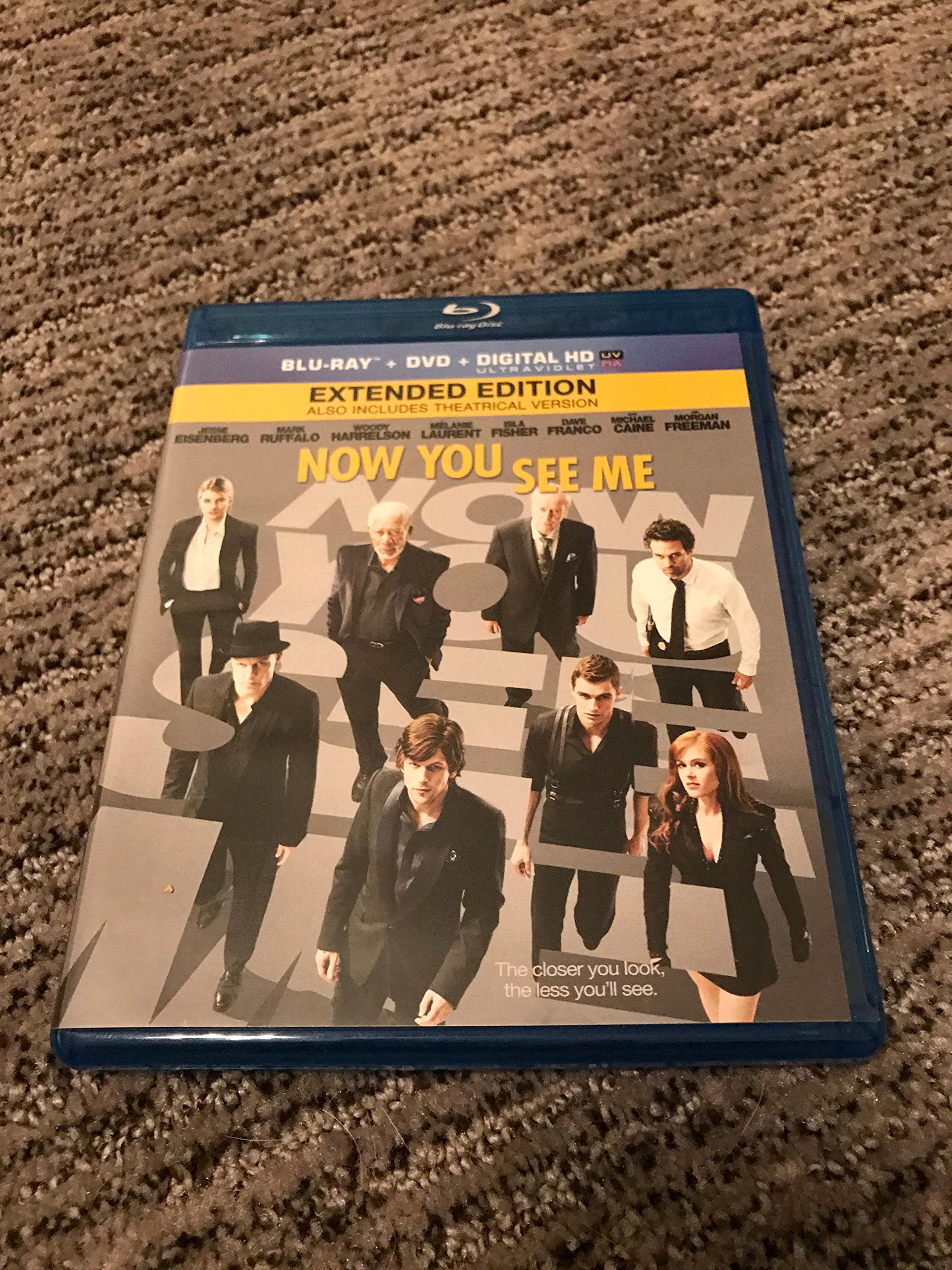 Now You See Me [Blu-ray + DVD + Digital] [Blu-ray]