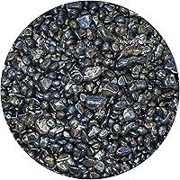 Vista 8 de Amazing Gemstone Chips de cristal de piedra lunar arcoíris para acuario, grava para pecera, pequeñas virutas de piedra rodada y pequeños cristales