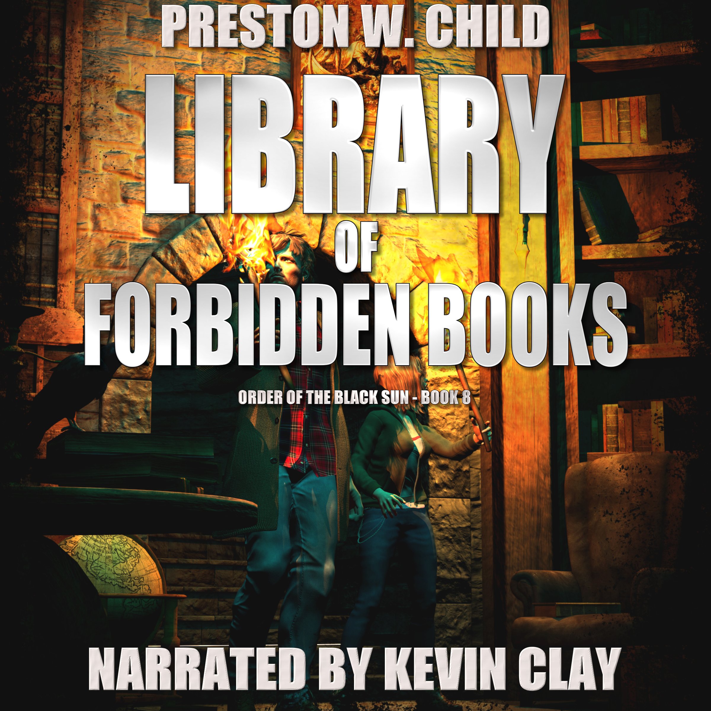 Cover art for The Library of Forbidden Books