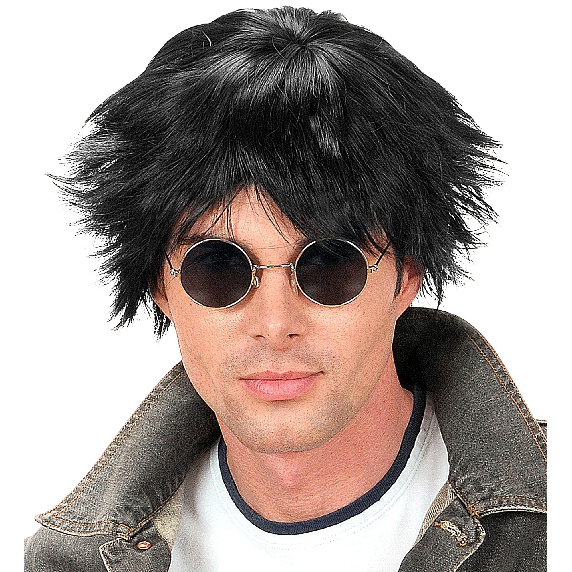 Beat Black Wig for Hair Accessory Fancy Dress