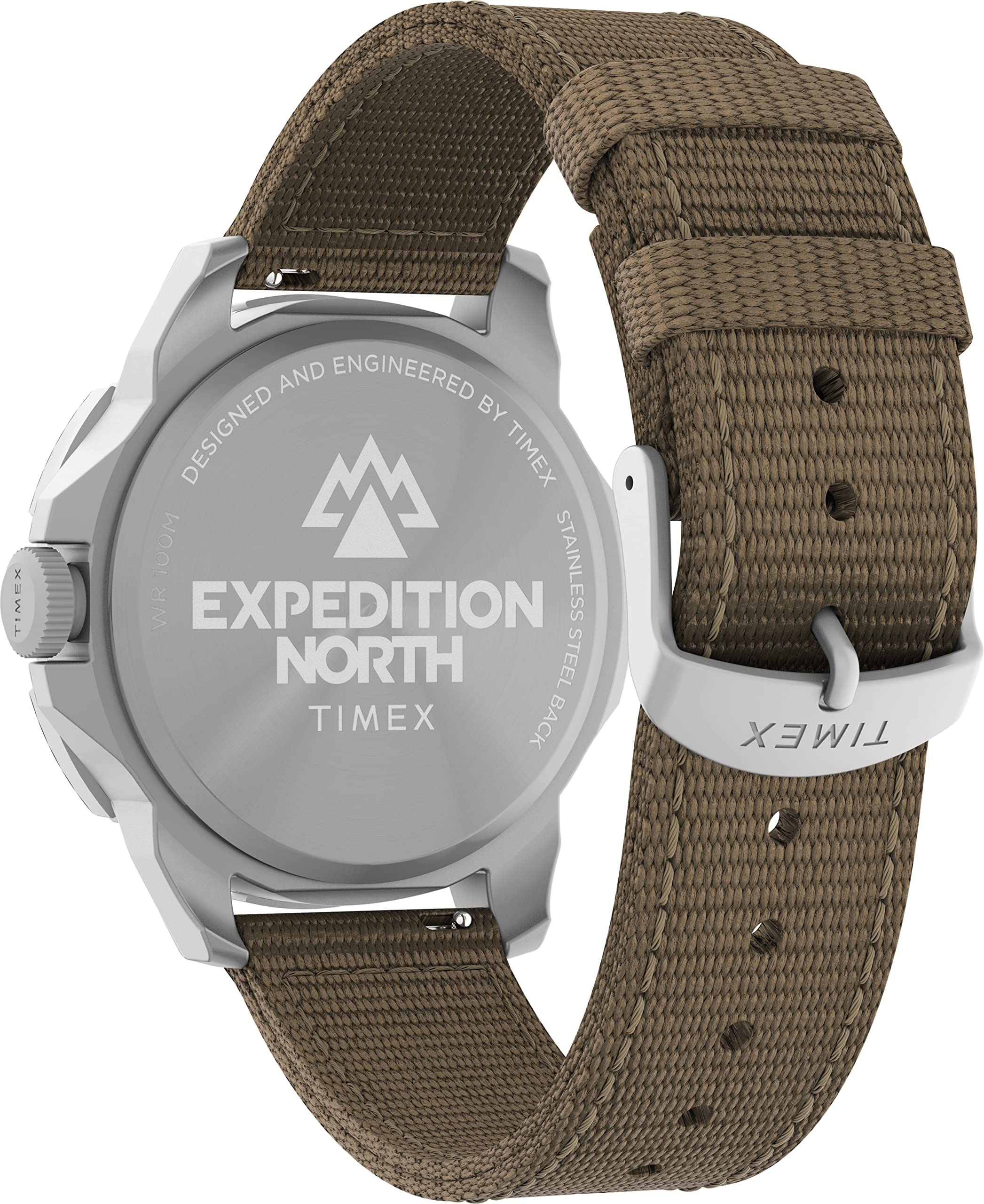 Timex Orologio Analogico al Quarzo da Uomo con Cinturino in Tessuto TW2V62400