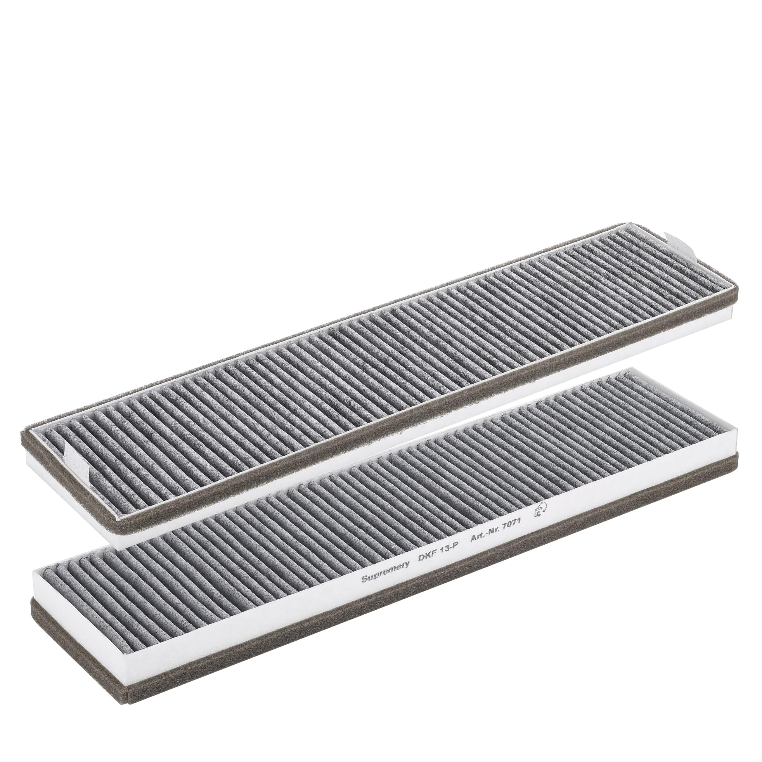 2x Filter kompatibel mit Miele Dunstabzugshaube DKF 13-P | Geruchsfilter mit Aktivkohle, Aktivkohlefilter Nachfolgemodell des DKF 13-1 DA3366 / 3466/3496