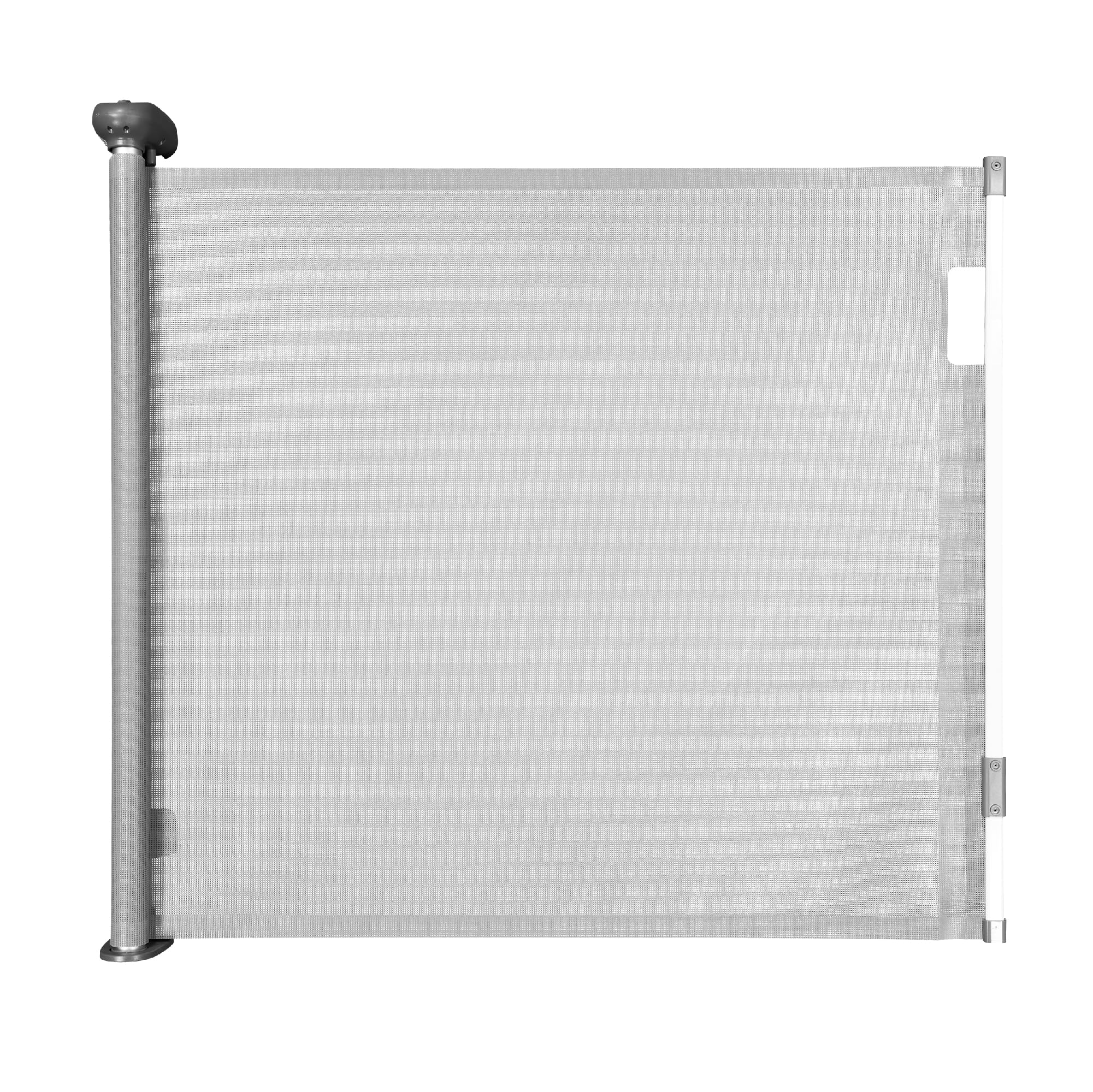 Badabulle Safe & Roll Retractable Safety Gate, Stair Gates for Baby and Pets, Extends from Narrow up to 140cm, Double Locking System