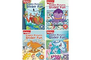 Highlights Hidden Pictures Sticker Fun Sticker Book for Kids Ages 3-6