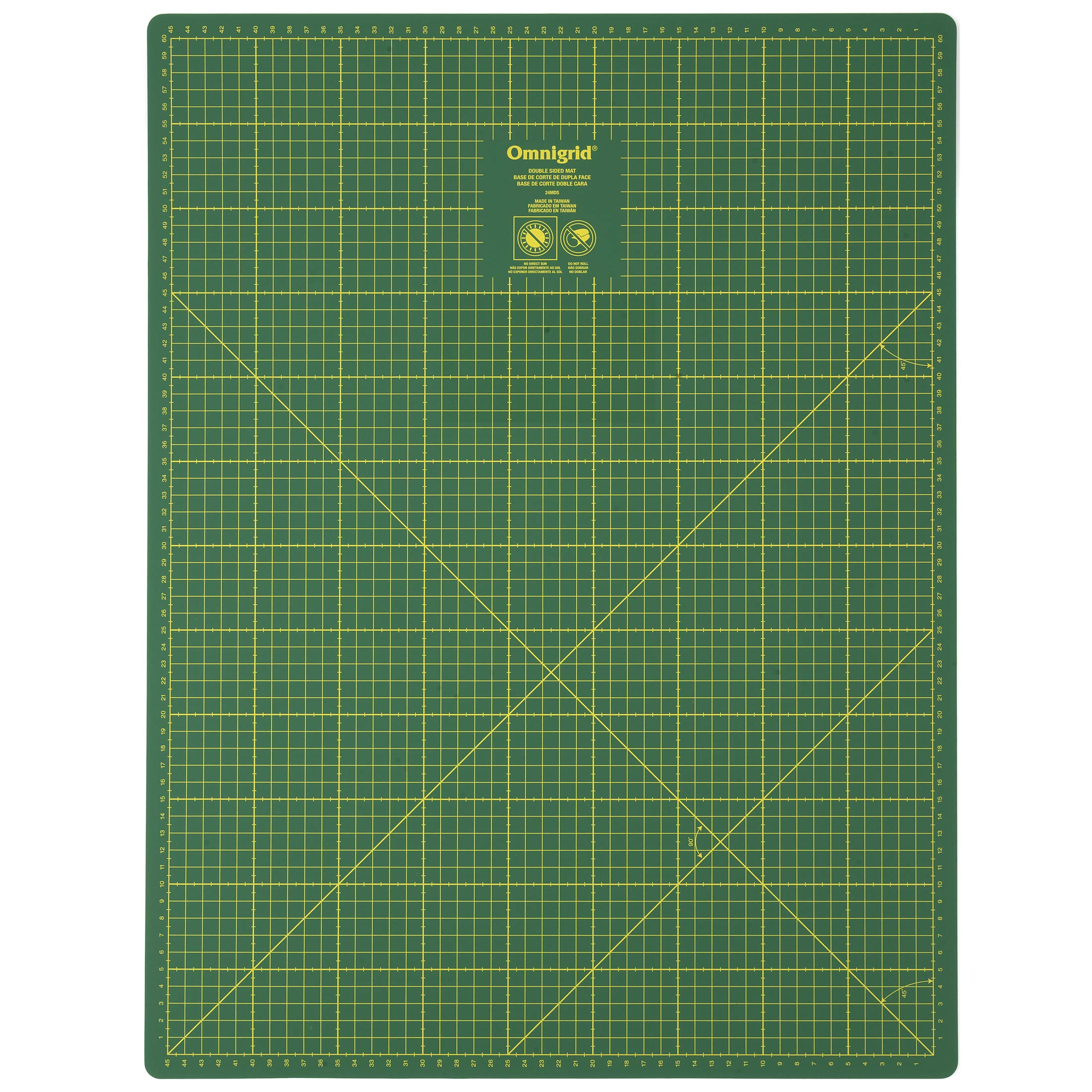 Dritz Omnigrid Alfombrilla de Doble Cara pulgadas/centimeters-18 Pulgadas x 24 pulgadas/45 cm x 60 cm