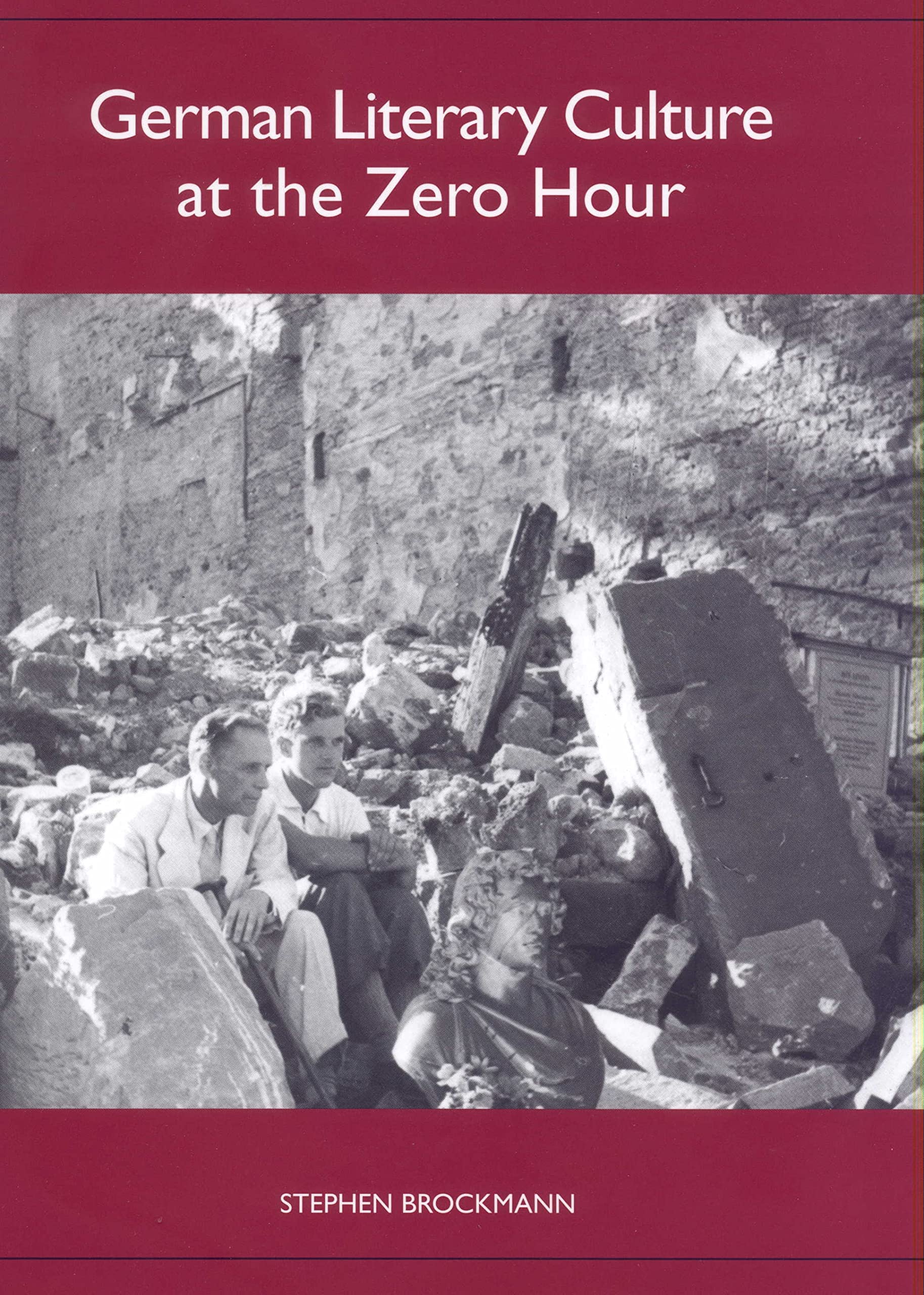 Buy German Literary Culture at the Zero Hour (Studies in German Literature Linguistics and Culture) — BookShops.in