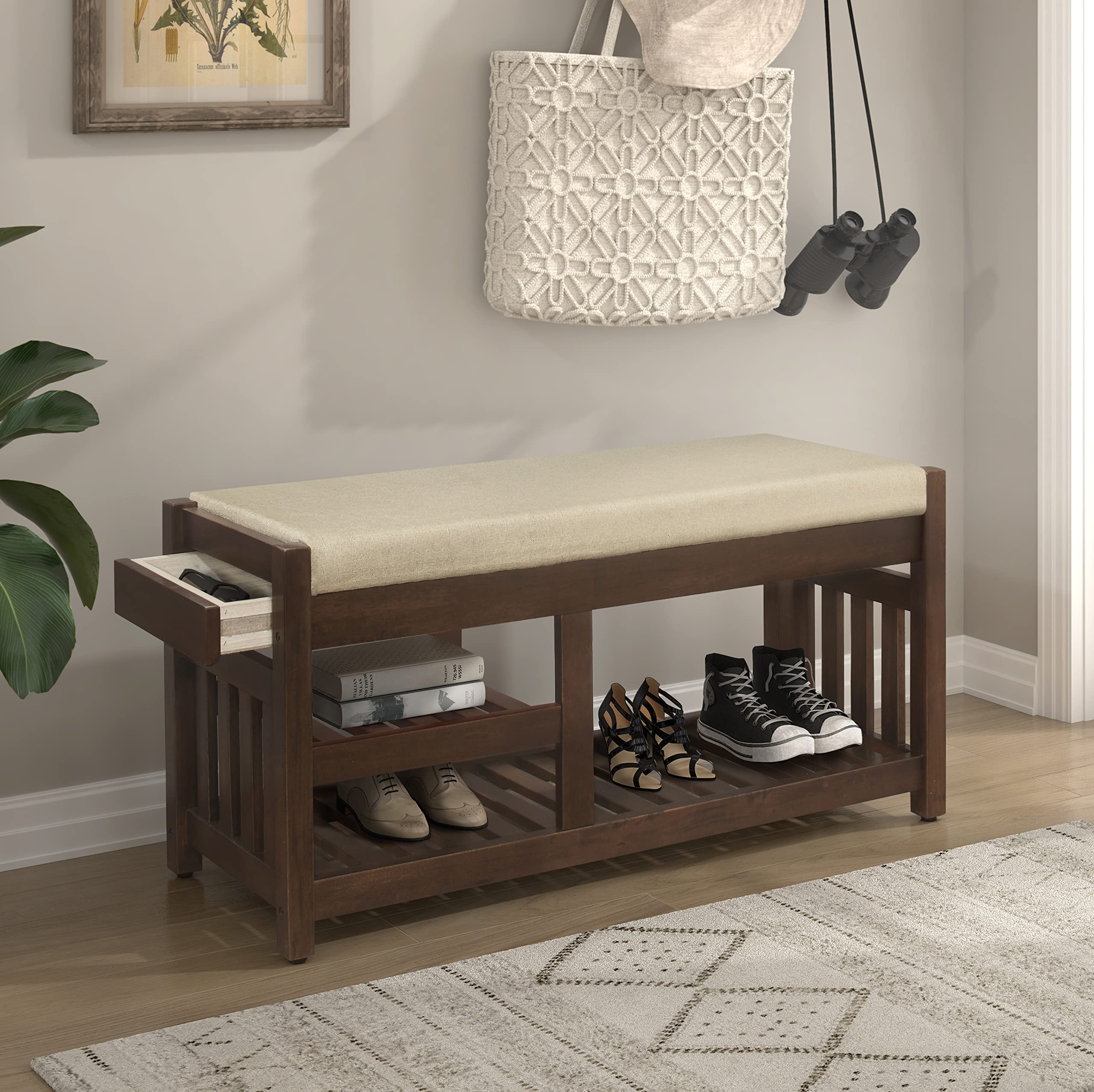 Photo 1 of [READ NOTES]
Lexicon Balmoral Bench, Dark Walnut