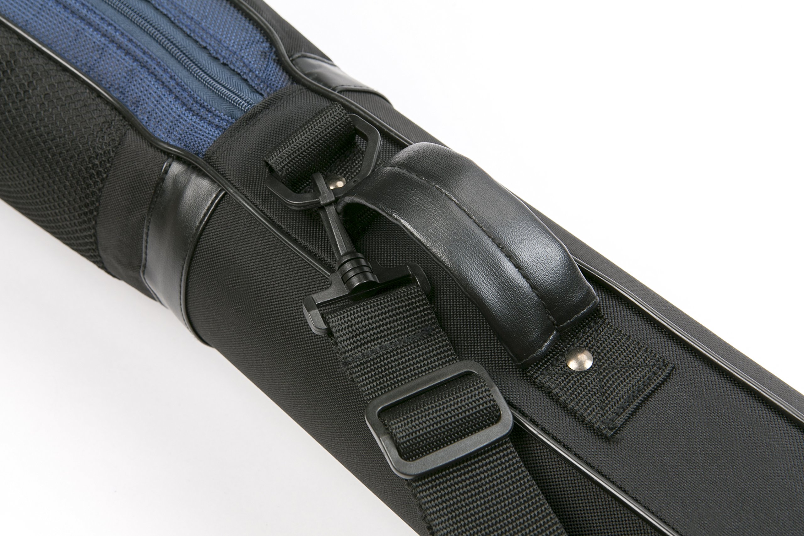 Silverline Pencil-Bag schwarz/Navy - mit integrierter Schutzhaube