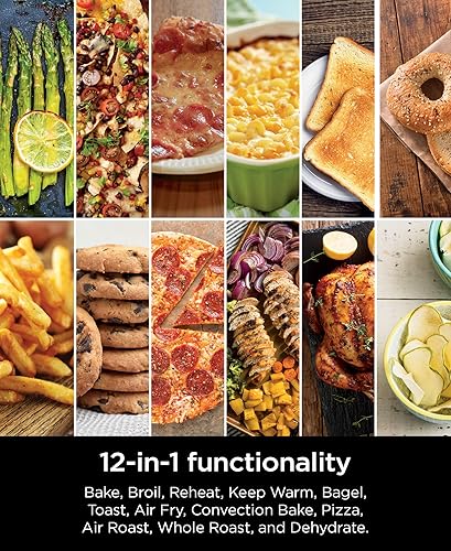 Miniatura 8 de Ninja Horno doble DCT401 12 en 1 con FlexDoor, FlavorSeal y acabado inteligente, convección superior rápida y parte inferior de freír al aire,