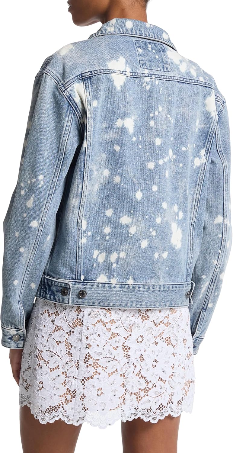 Michael Kors Women's Denim Trucker Jacket
