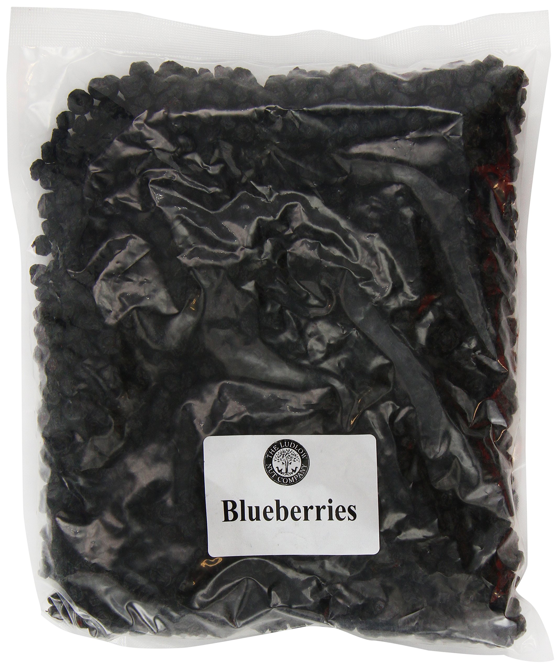 Blueberries 1kg by Ludlow Nut - Healthy snacks - Low Calorie - Vegan snacks - Full of Nutrition - Rich in Vitamin C and Vitamin K - High Antioxidant Level