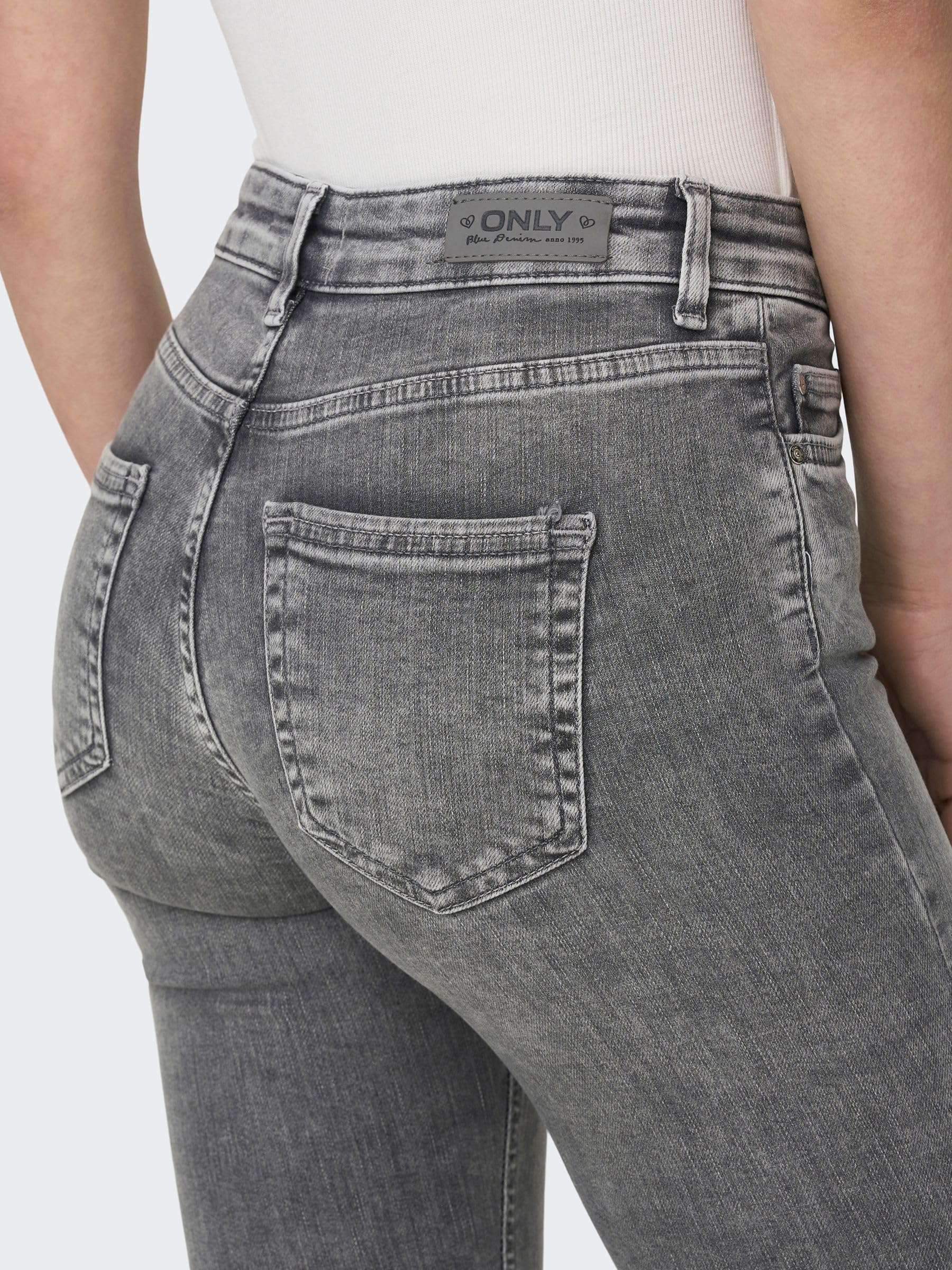 ONLY onlBLUSH MID SK ANK RAW JNS REA306 NOOS - dżinsy skinny Kobiety | jeansy skinny fit