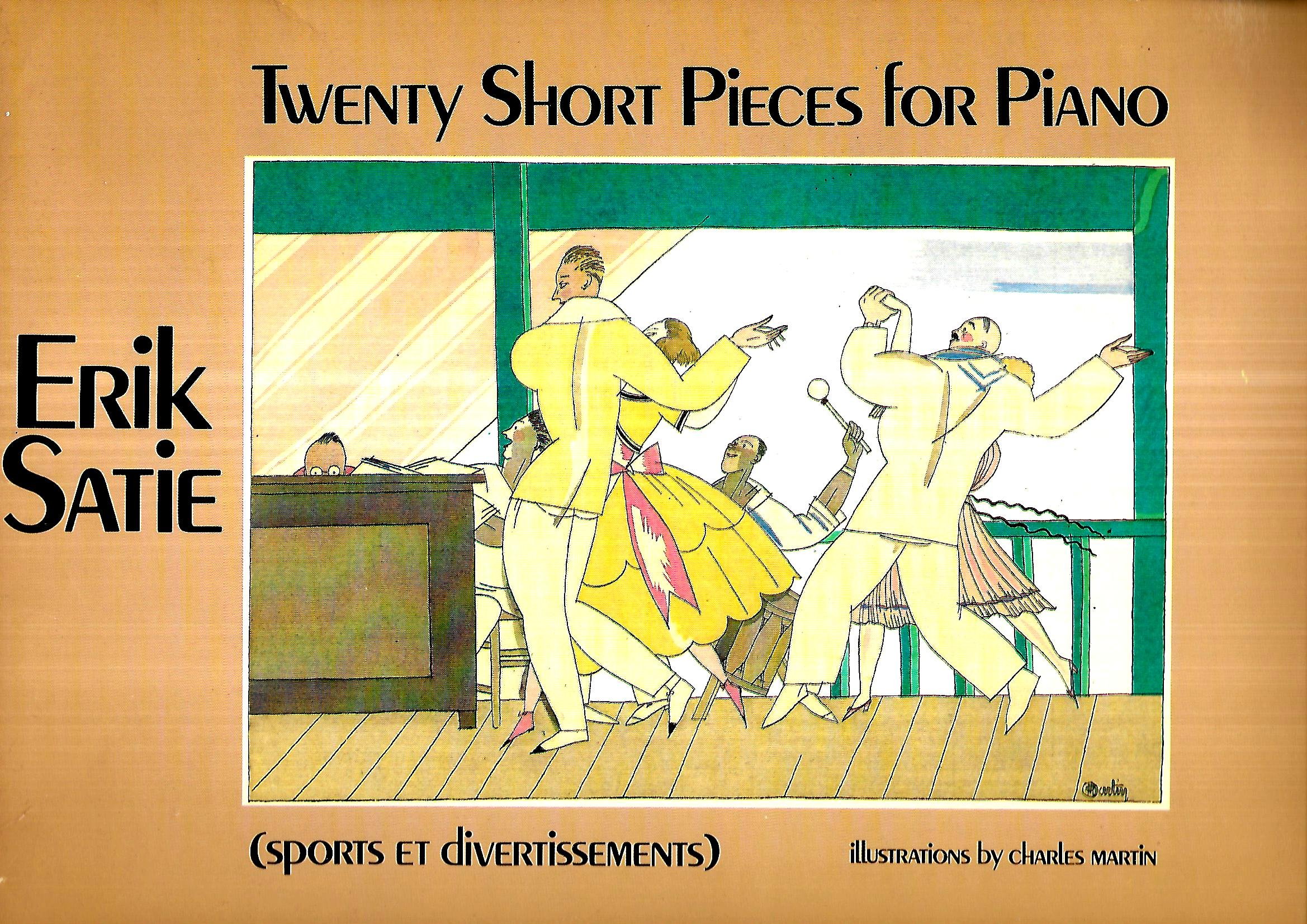 Twenty Short Pieces for Piano (Sports et Divertissements) (Dover Music for Piano) by Satie, Erik, Classical Piano Sheet Music (2012) Paperback