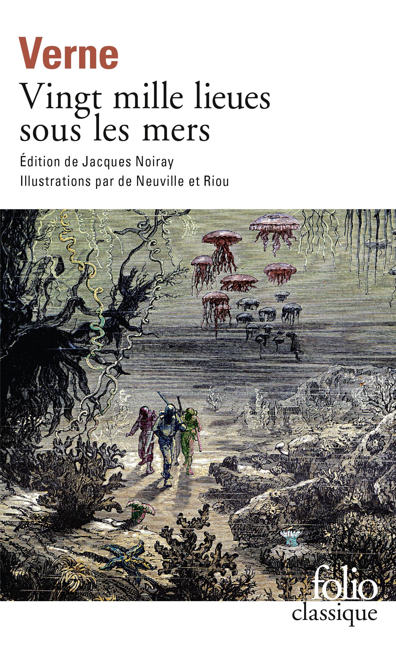 Vingt Mille Lieues Sous Les Mers (Folio (Gallimard)): A42483