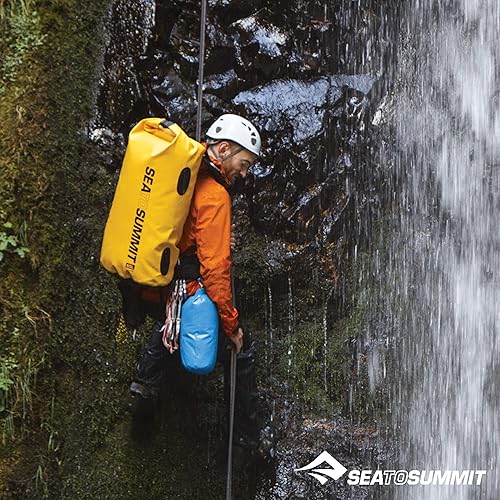 Miniatura 7 de Sea to Summit Bolsa seca hidráulica, almacenamiento en seco resistente, 65 litros, azul