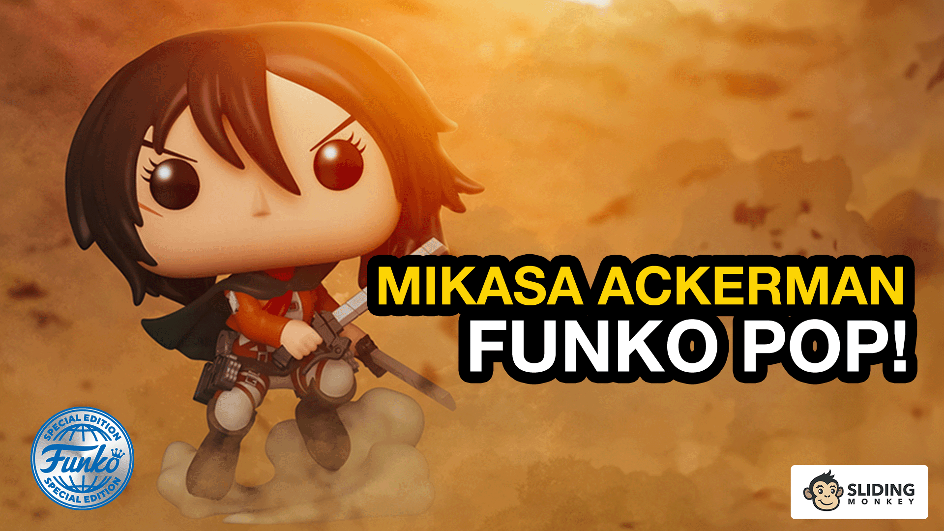 Amazon.com: Funko Pop! Animation: Attack on Titan - Mikasa