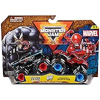 Monster Jam, Marvel Official Venom Vs. The Amazing Spider-Man Monster Truck pressofuso