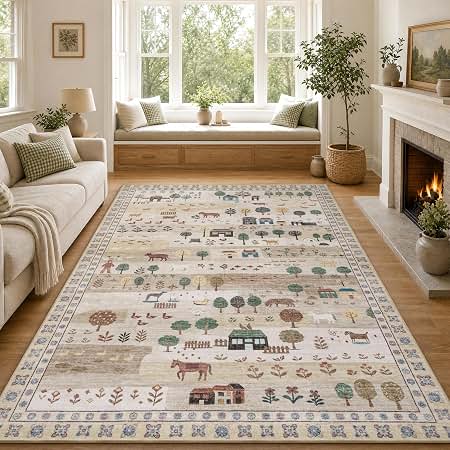 Amazon.com: Kids Rug, Mountain Road Playmat Rugs - 5x7 Ft Kids