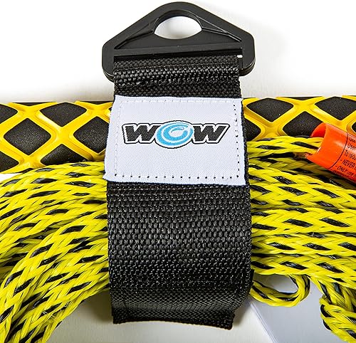 Miniatura 5 de WOW Sports - Cuerda de deportes acuáticos para wakeboard, wakesurf y esquiadores acuáticos - 65 pies - tratada con UV - con mango flotante
